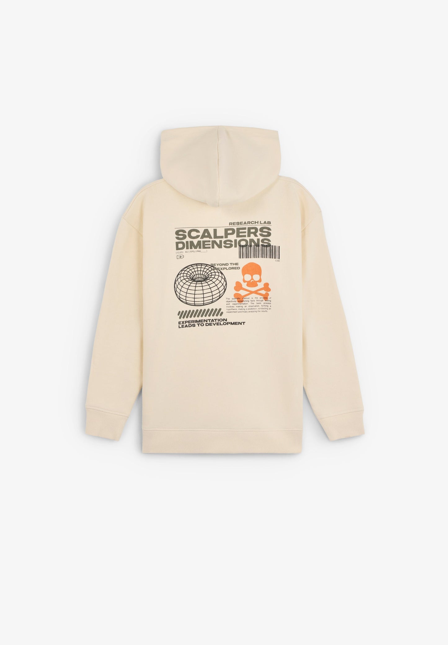 SWEATSHIRT COM CAPUZ E PADRÃO