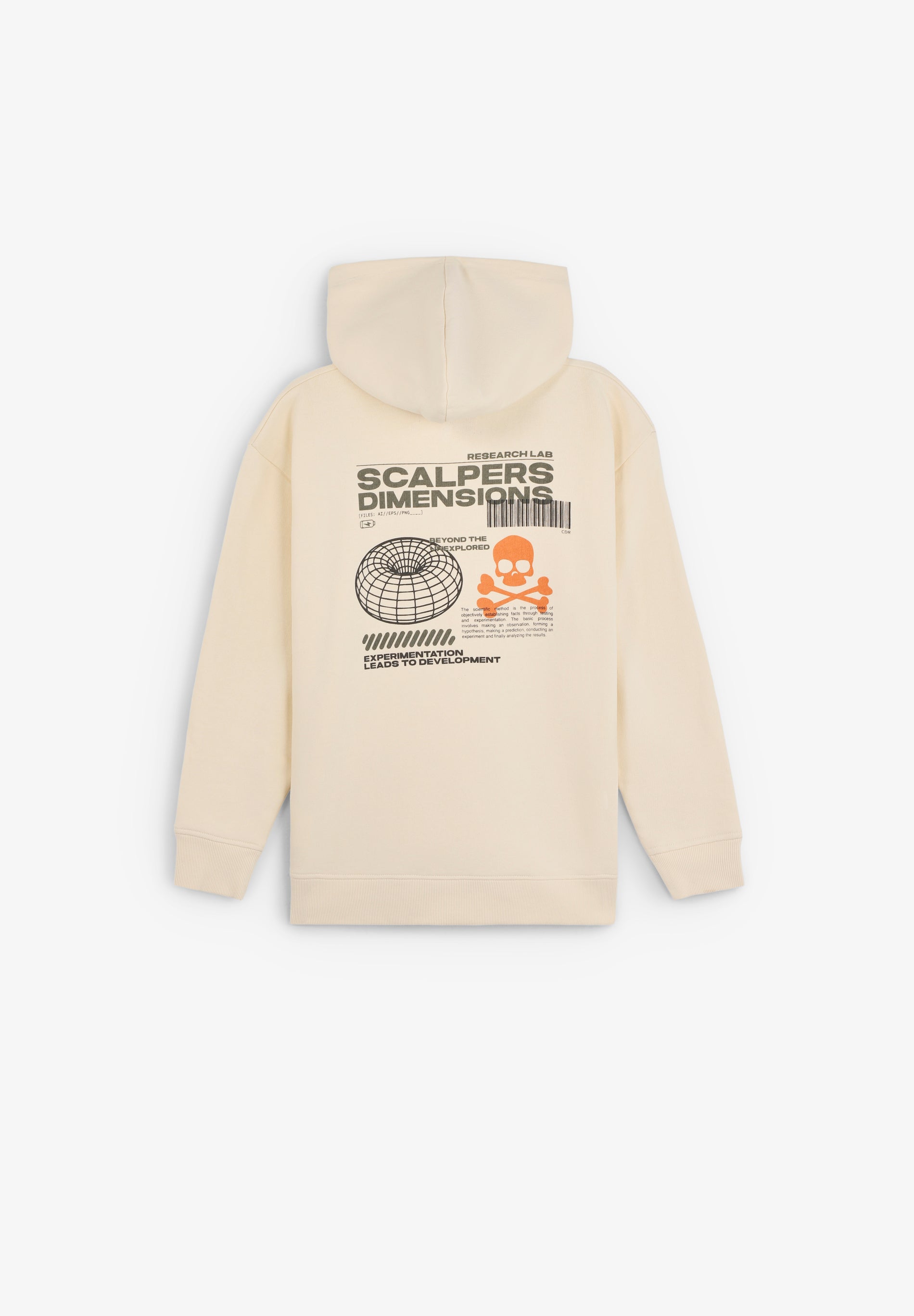 SWEATSHIRT COM CAPUZ E PADRÃO