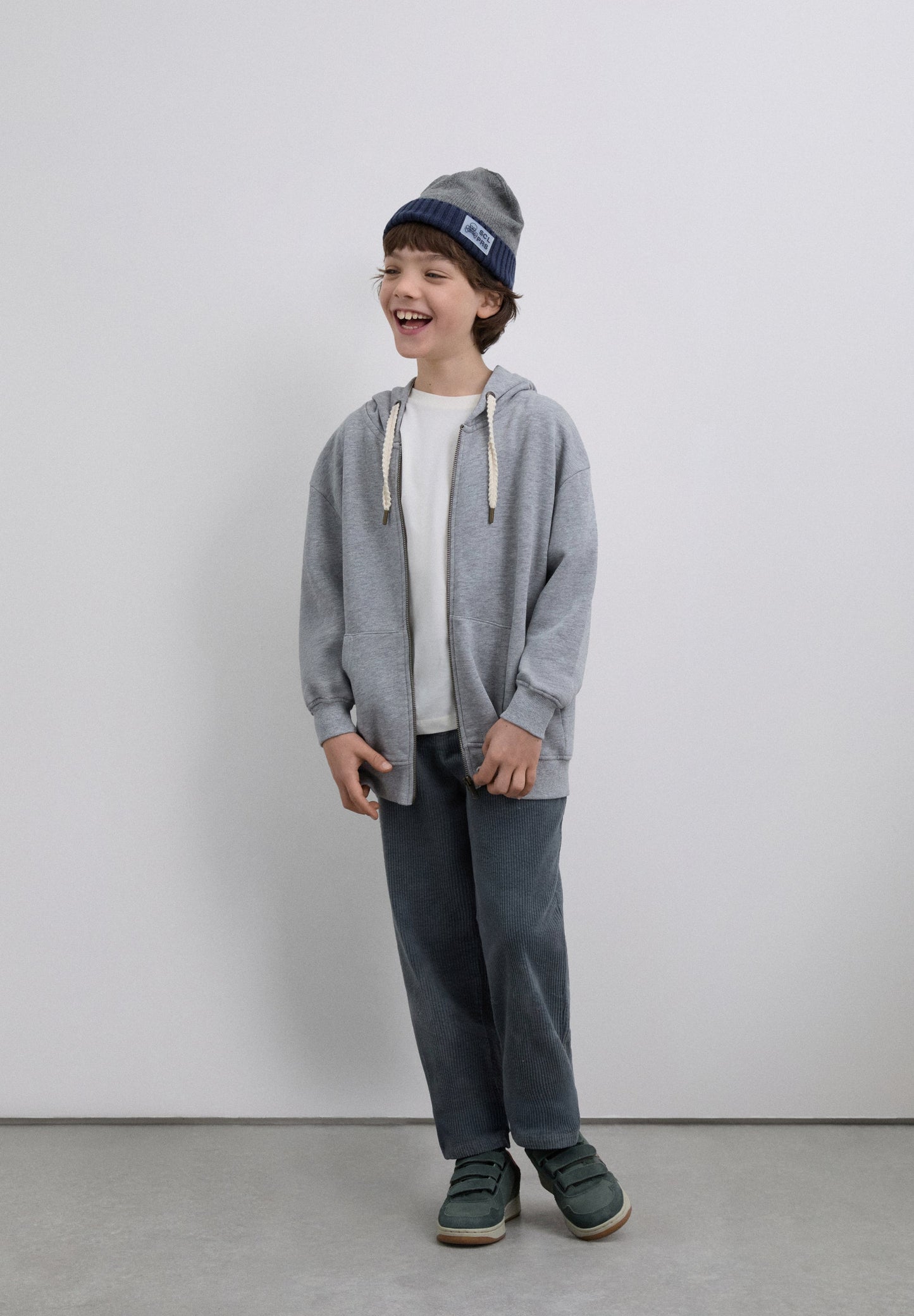 SWEATSHIRT SKULL ZIP