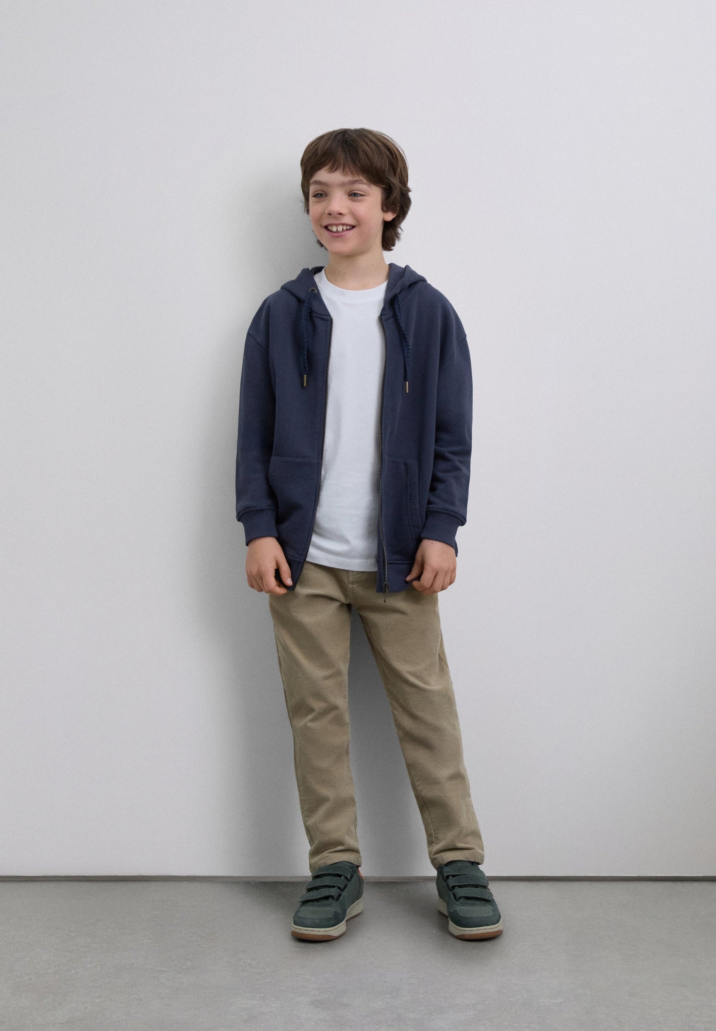 SWEATSHIRT SKULL ZIP