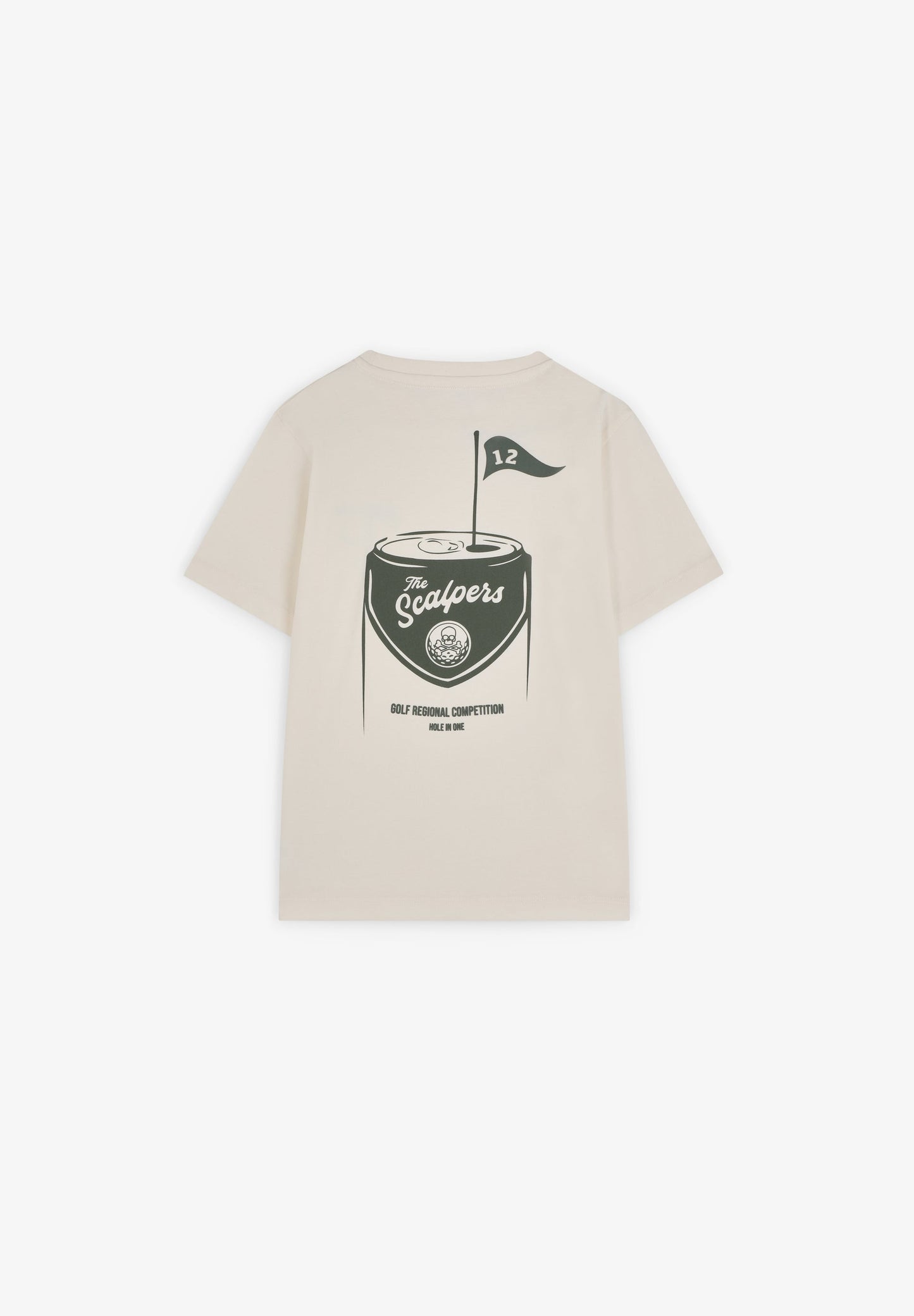 T-SHIRT COM PADRÃO DE GOLFE
