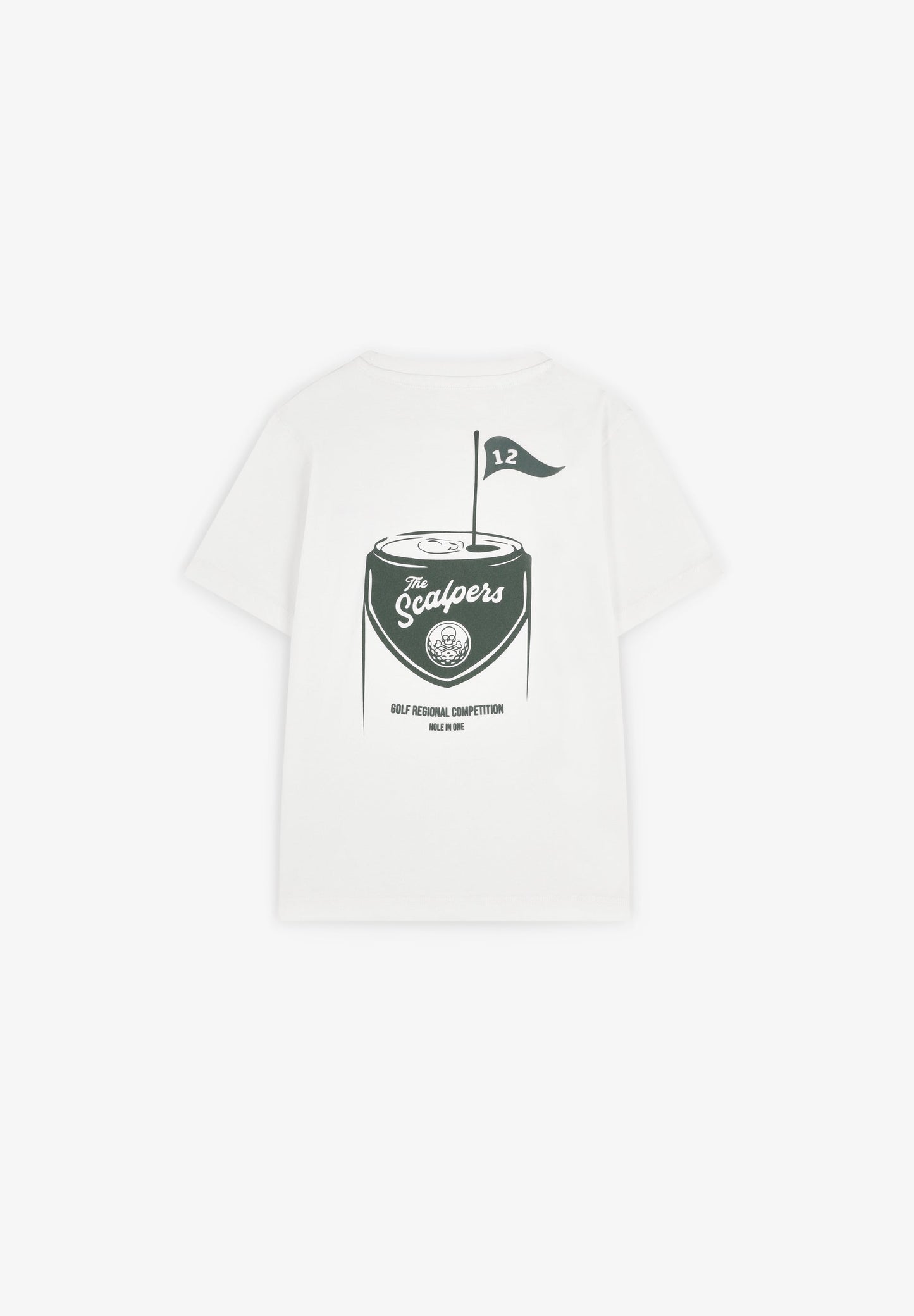T-SHIRT COM PADRÃO DE GOLFE