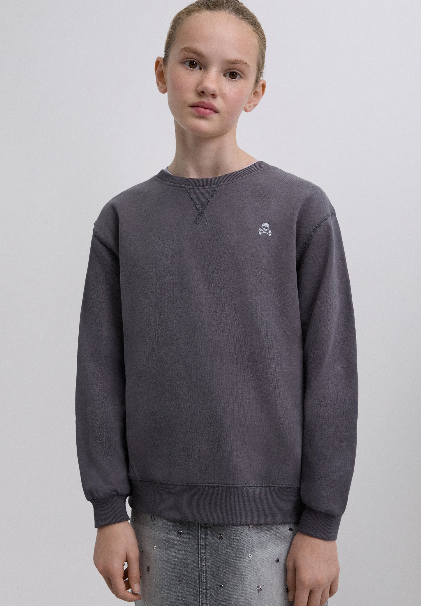 SWEATSHIRT PADRÃO BORDADO