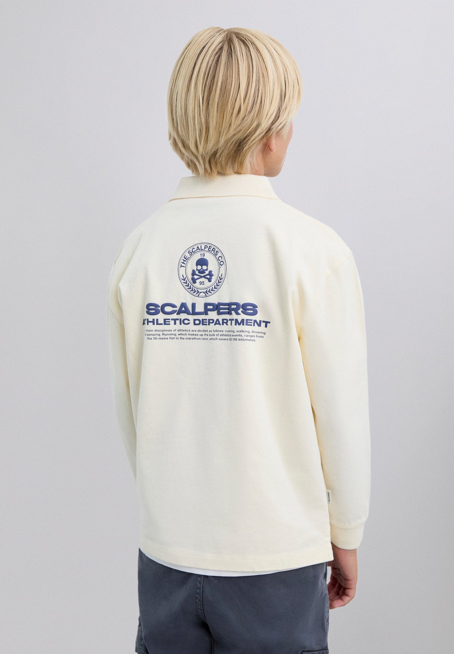 CAMISA POLO PADRÃO COM MANGA COMPRIDA