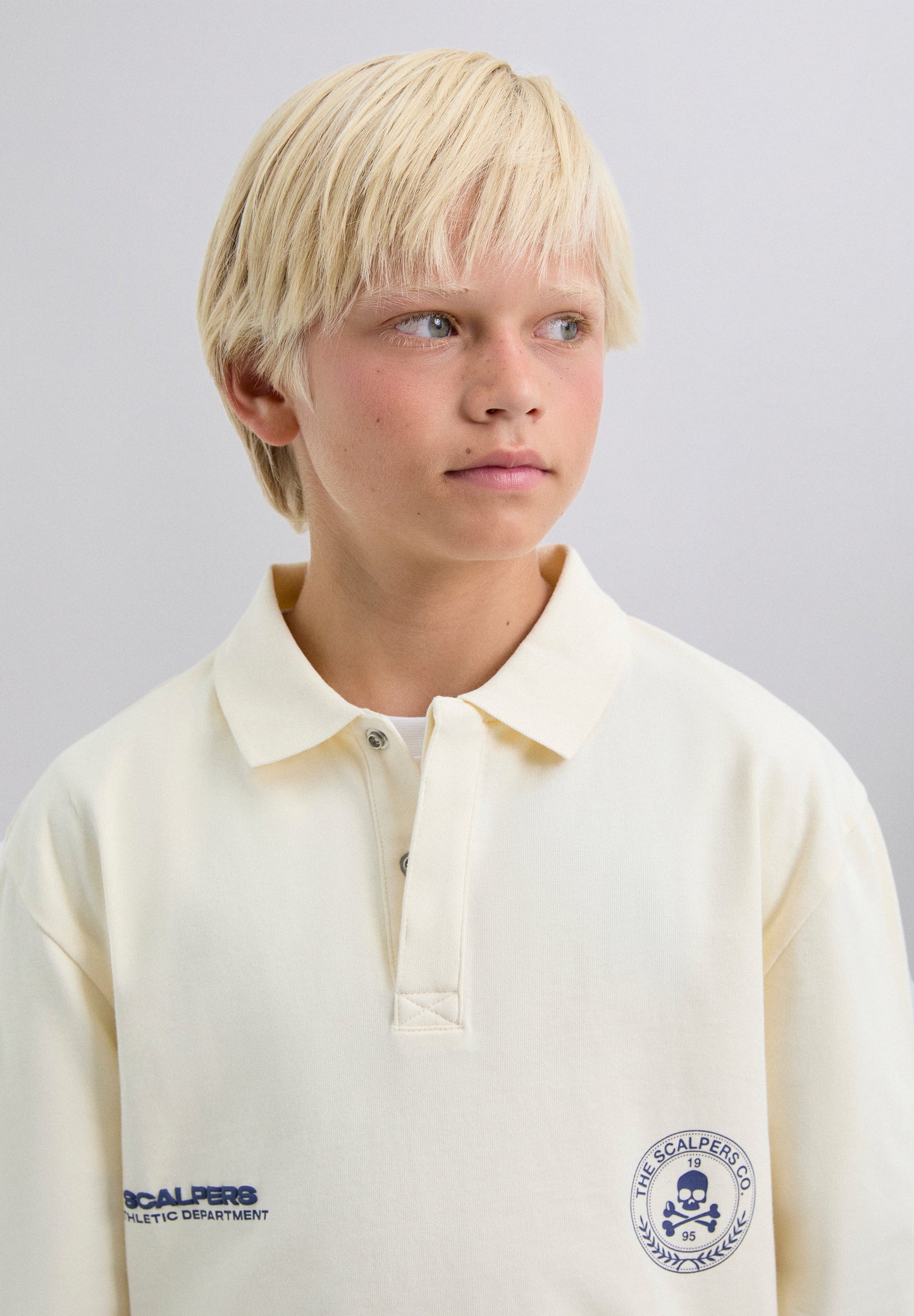 CAMISA POLO PADRÃO COM MANGA COMPRIDA