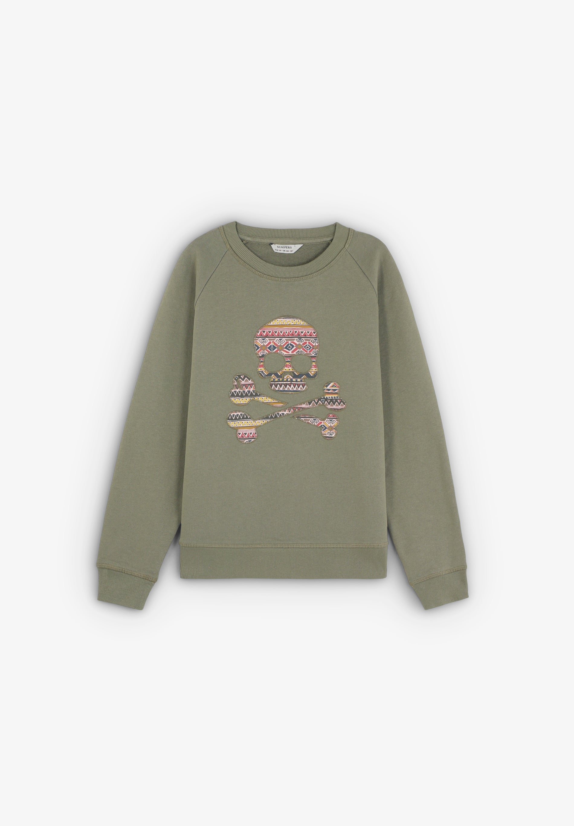 SWEATSHIRT COM PADRÃO DE LOGÓTIPO