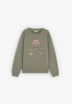 SWEATSHIRT COM PADRÃO DE LOGÓTIPO