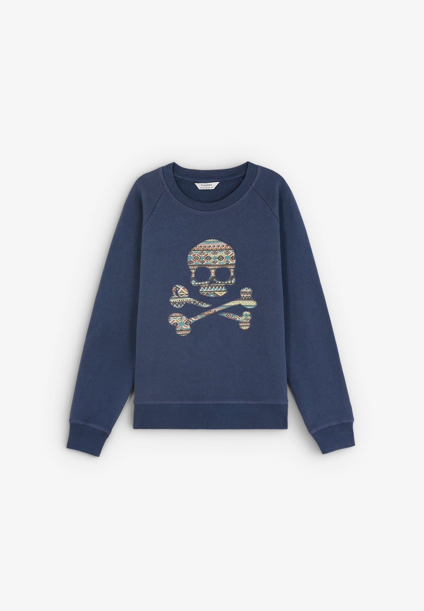 SWEATSHIRT COM PADRÃO DE LOGÓTIPO