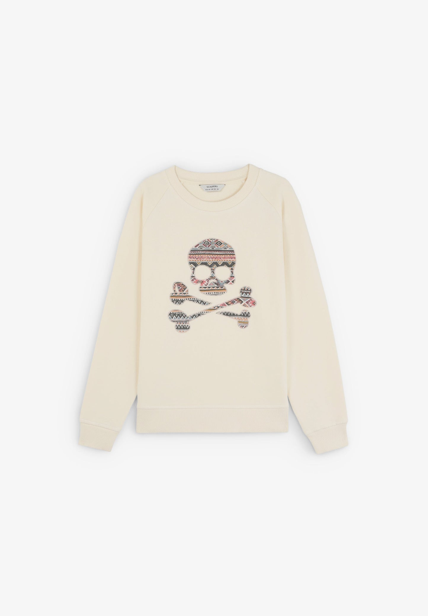 SWEATSHIRT COM PADRÃO DE LOGÓTIPO