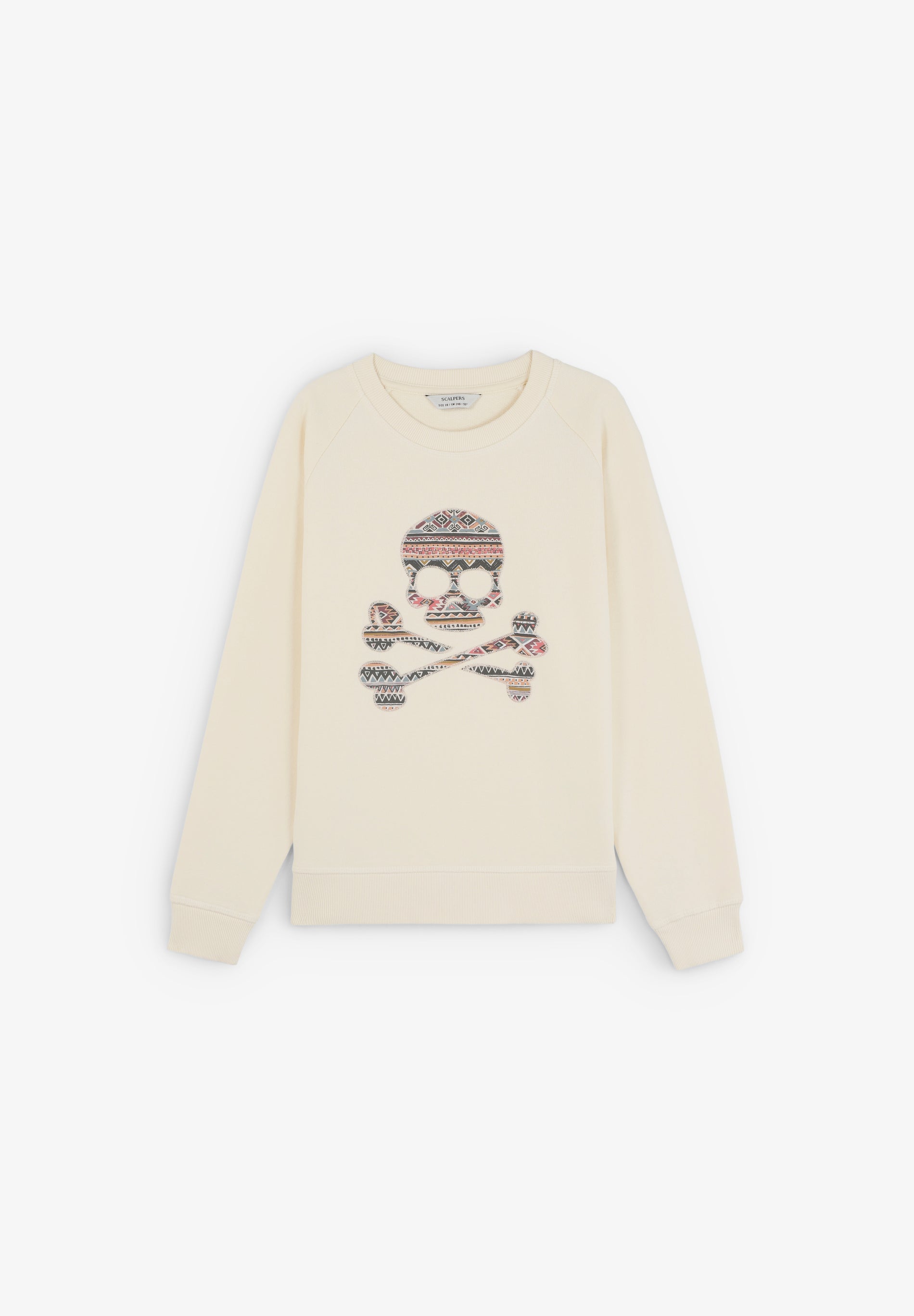 SWEATSHIRT COM PADRÃO DE LOGÓTIPO