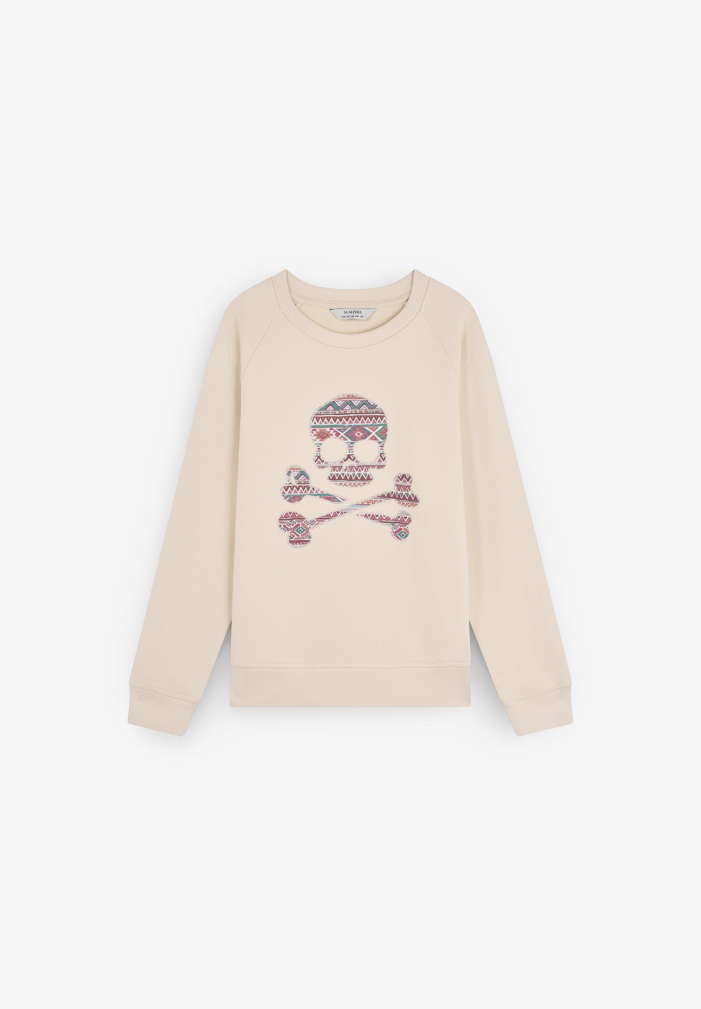 SWEATSHIRT COM PADRÃO DE LOGÓTIPO