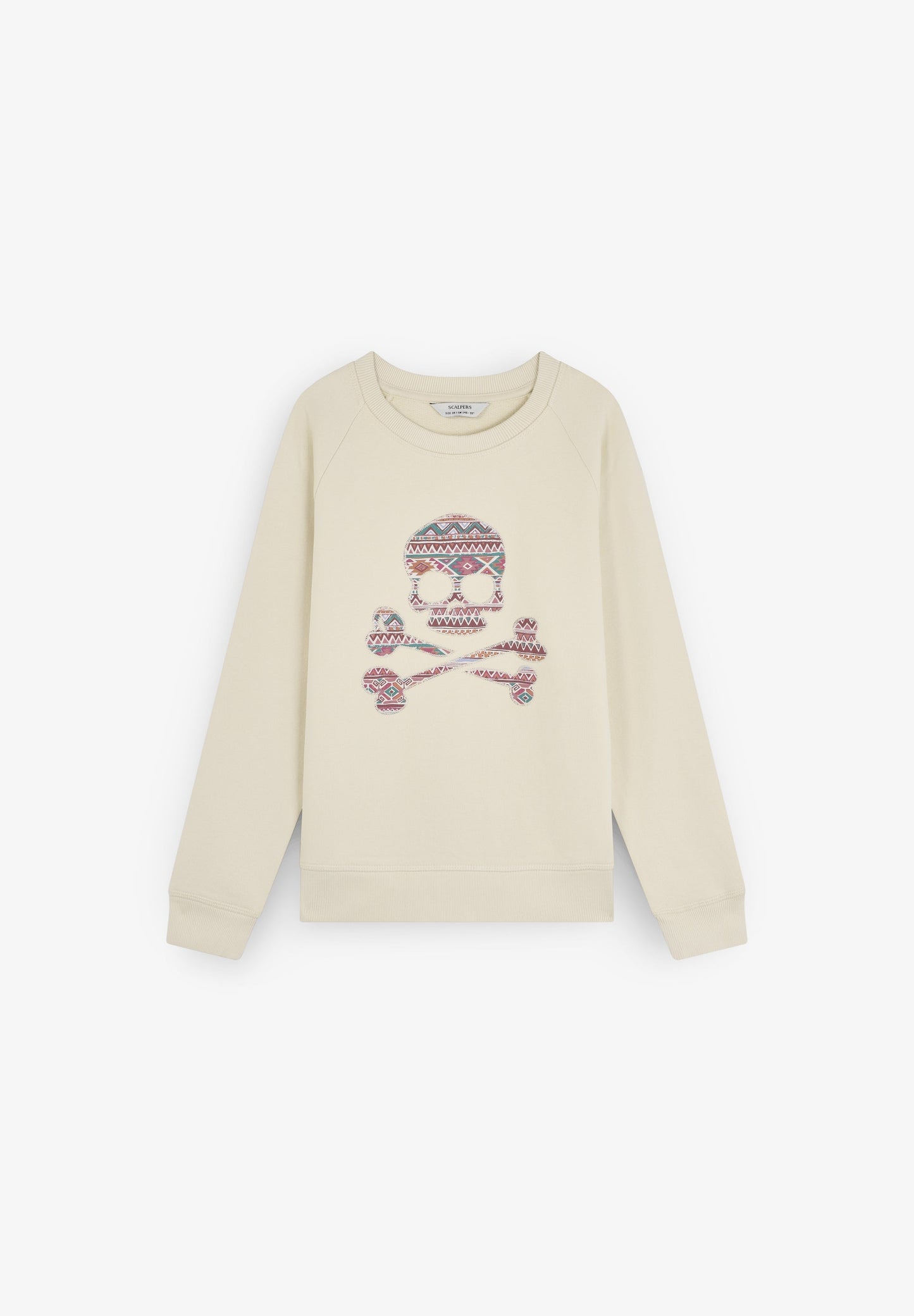 SWEATSHIRT COM PADRÃO DE LOGÓTIPO