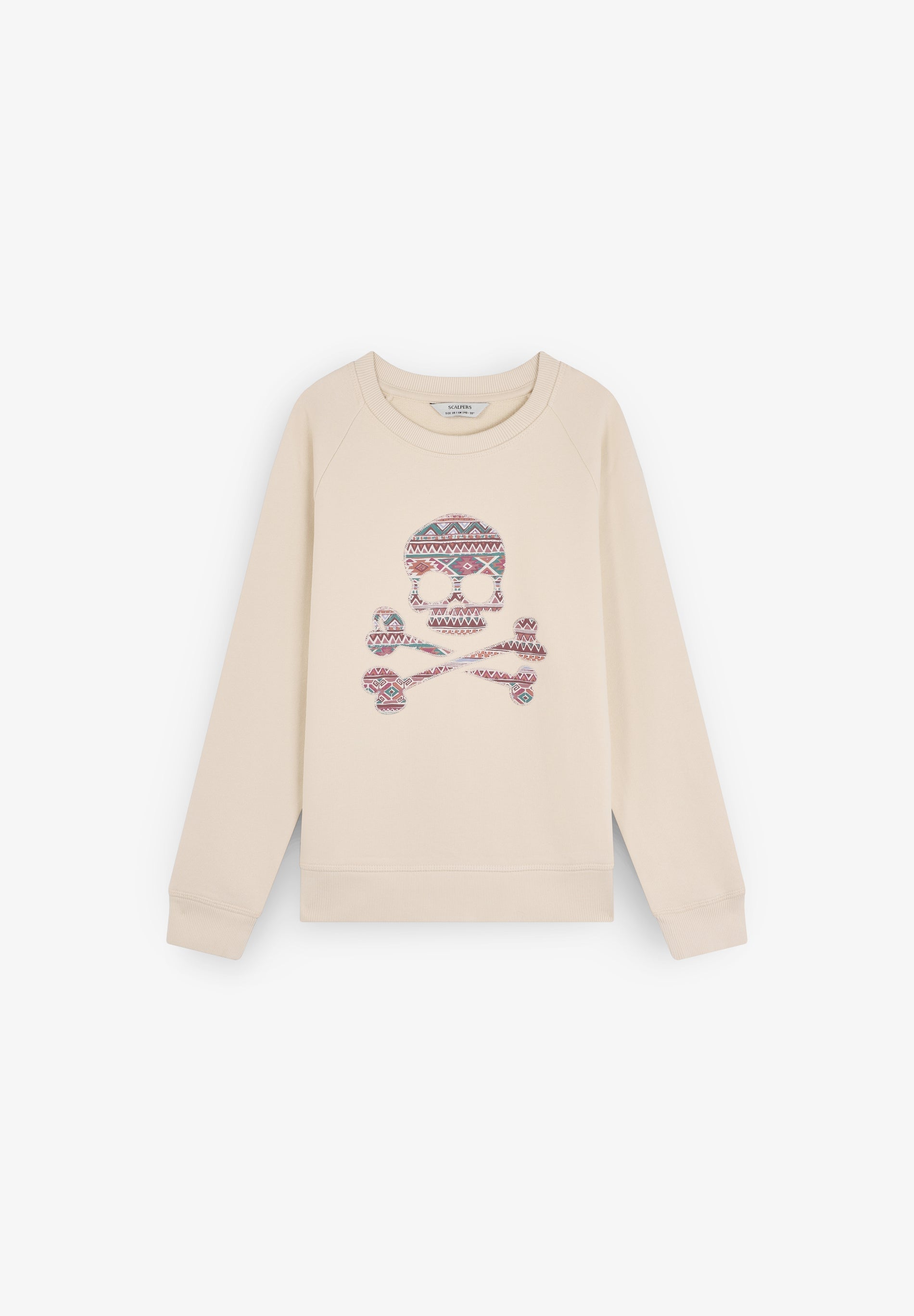 SWEATSHIRT COM PADRÃO DE LOGÓTIPO