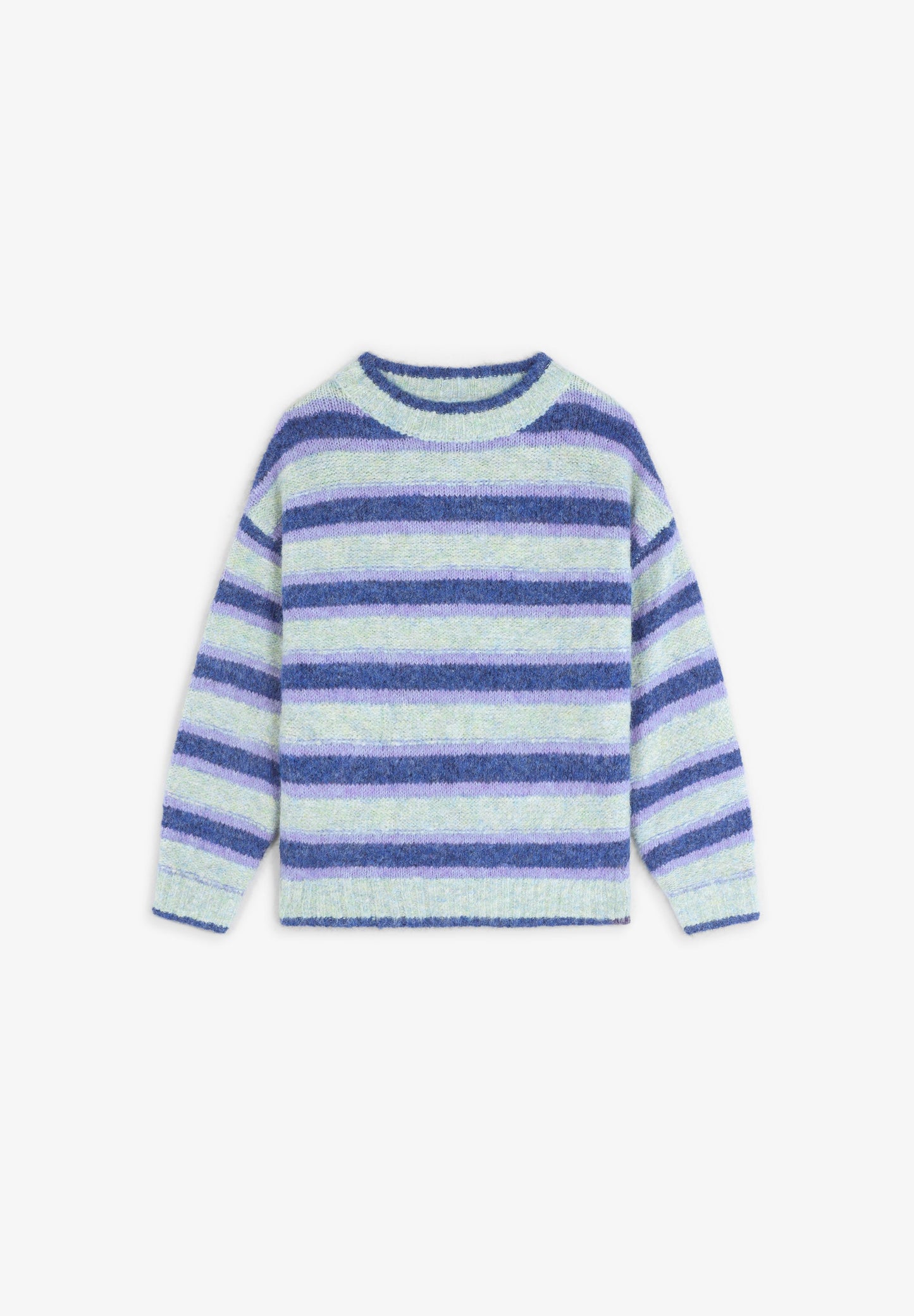 CAMISOLA DE MALHA ÀS RISCAS