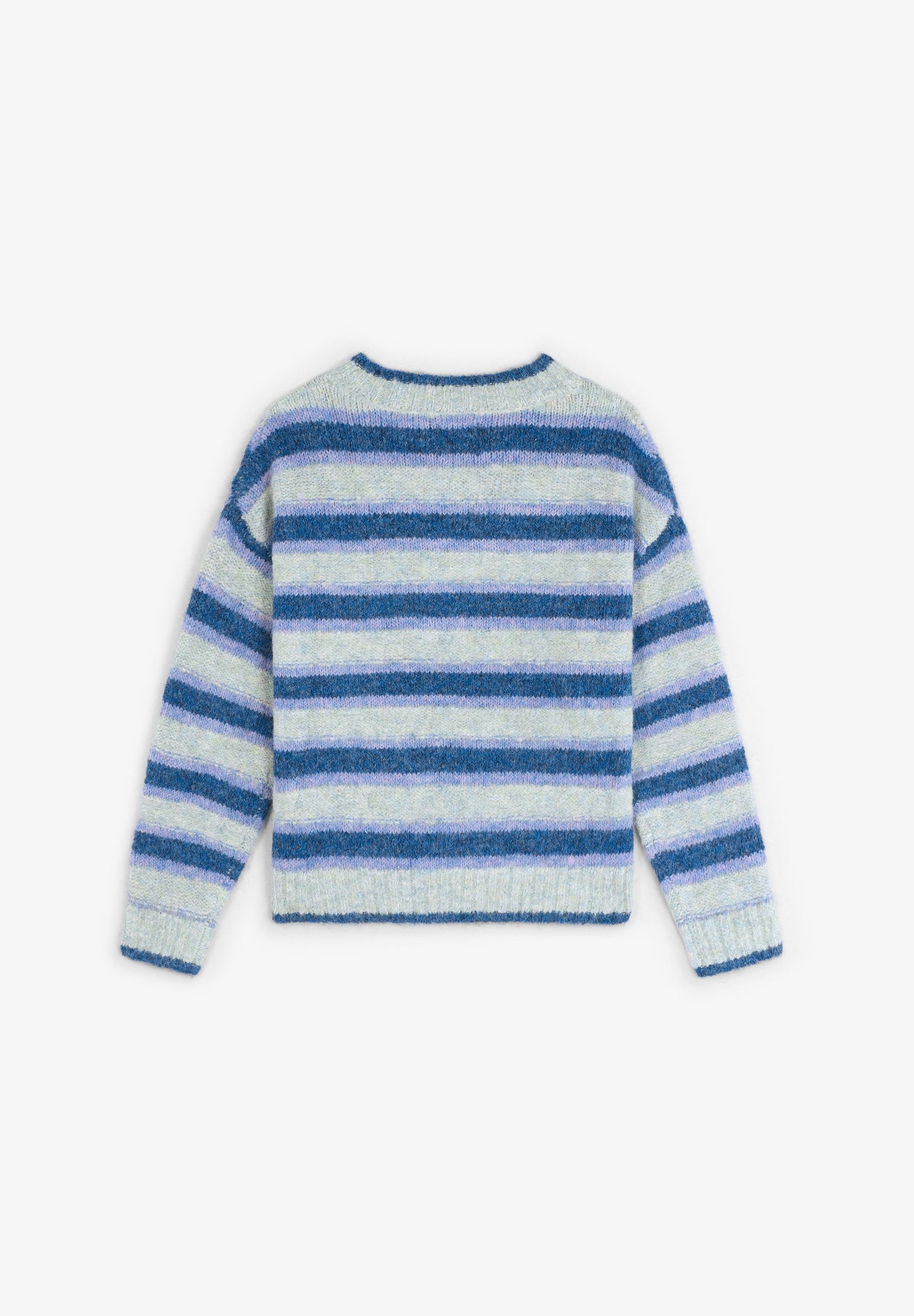 CAMISOLA DE MALHA ÀS RISCAS