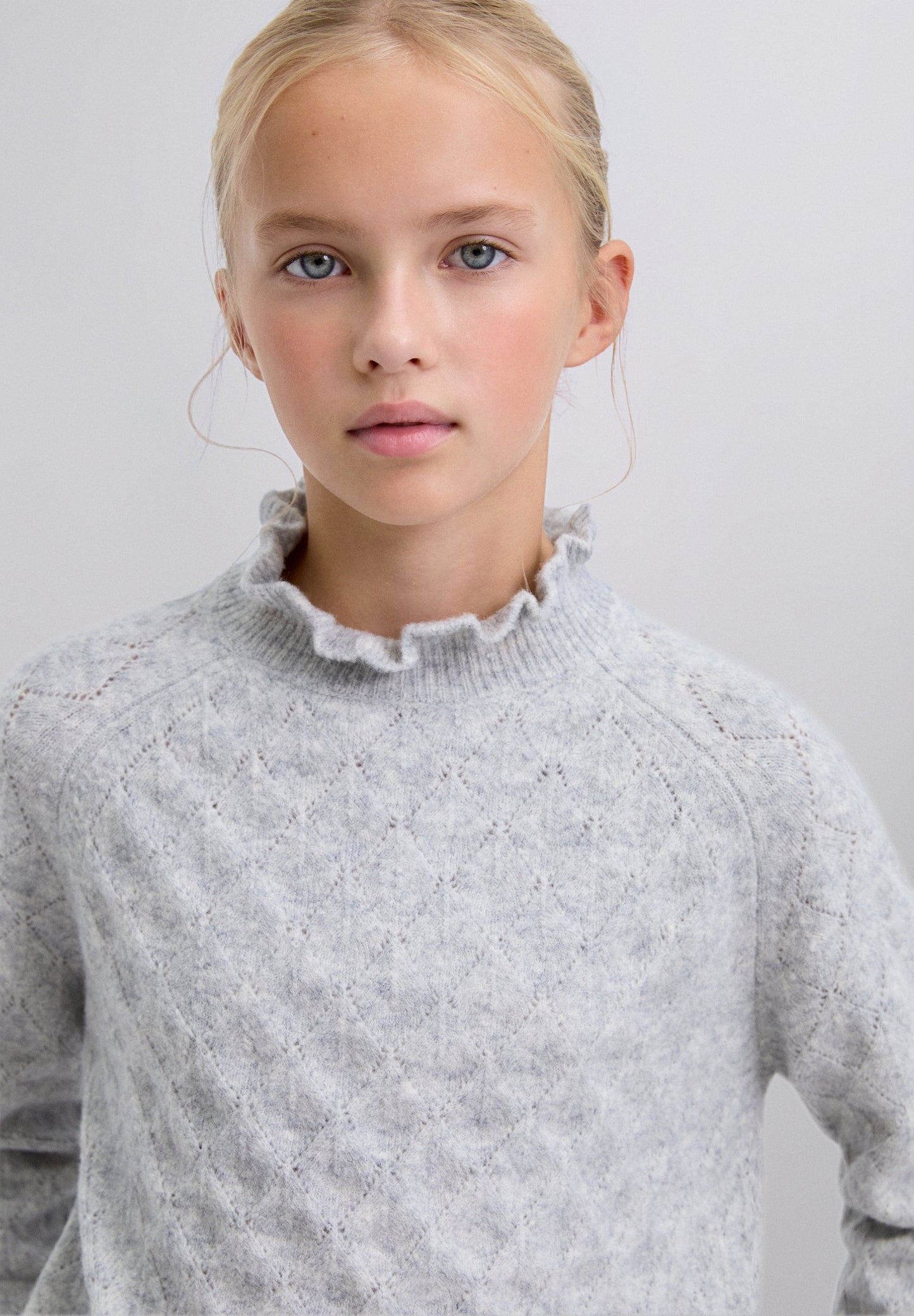 SWEATER DE LÃ MERINO COM GOLA ALTA