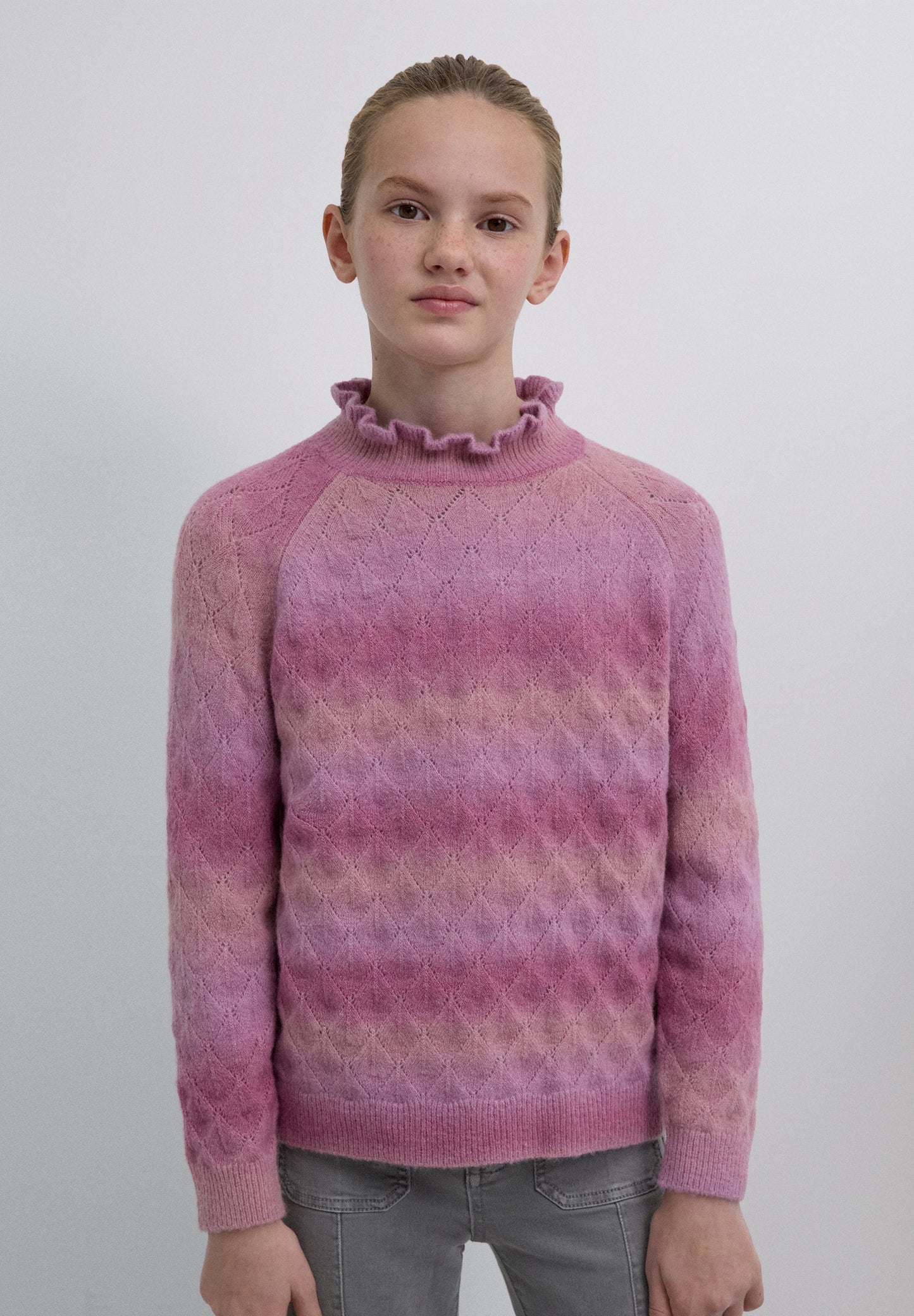 SWEATER DE LÃ MERINO COM GOLA ALTA