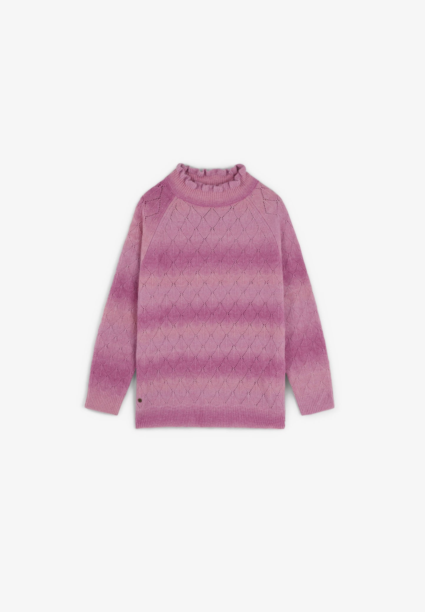 SWEATER DE LÃ MERINO COM GOLA ALTA