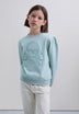 SWEATSHIRT COM SKULL BORDADA