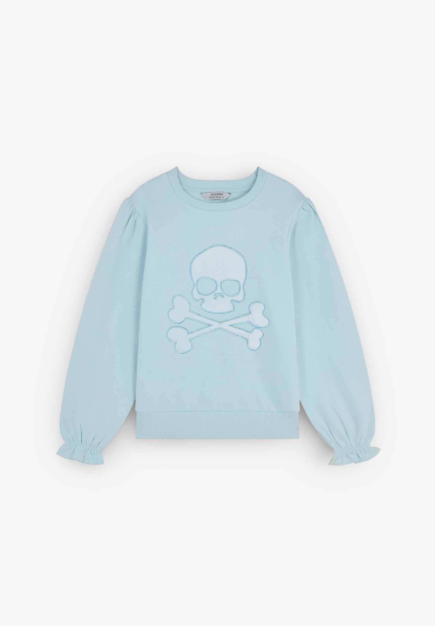 SWEATSHIRT COM SKULL BORDADA
