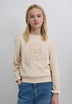 SWEATSHIRT COM SKULL BORDADA
