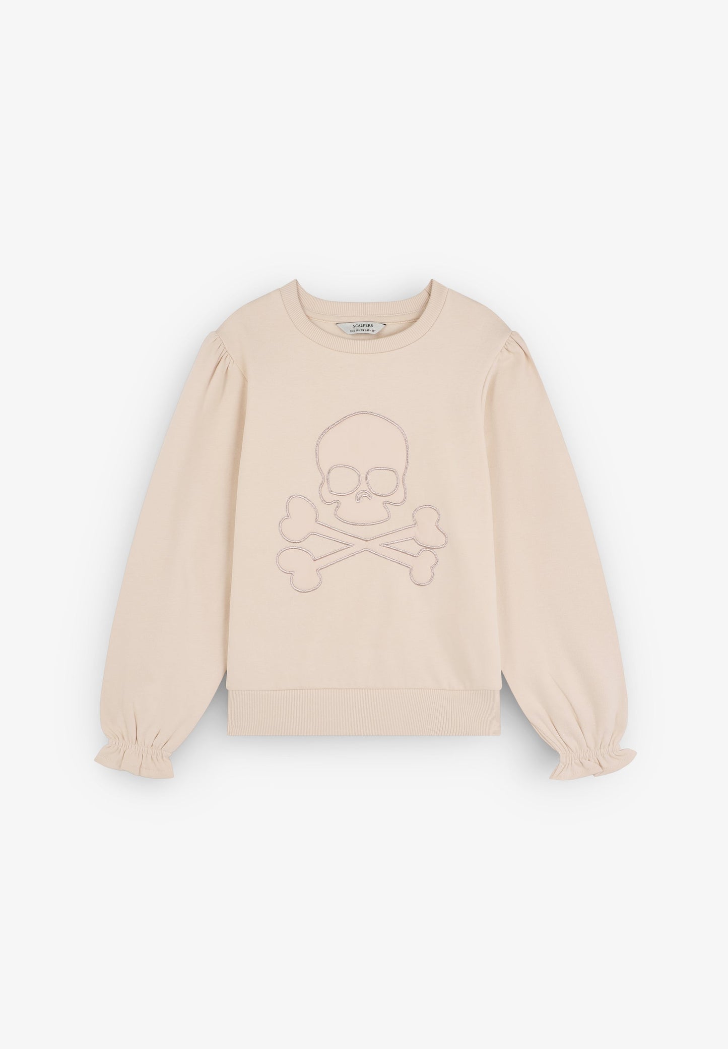 SWEATSHIRT COM SKULL BORDADA