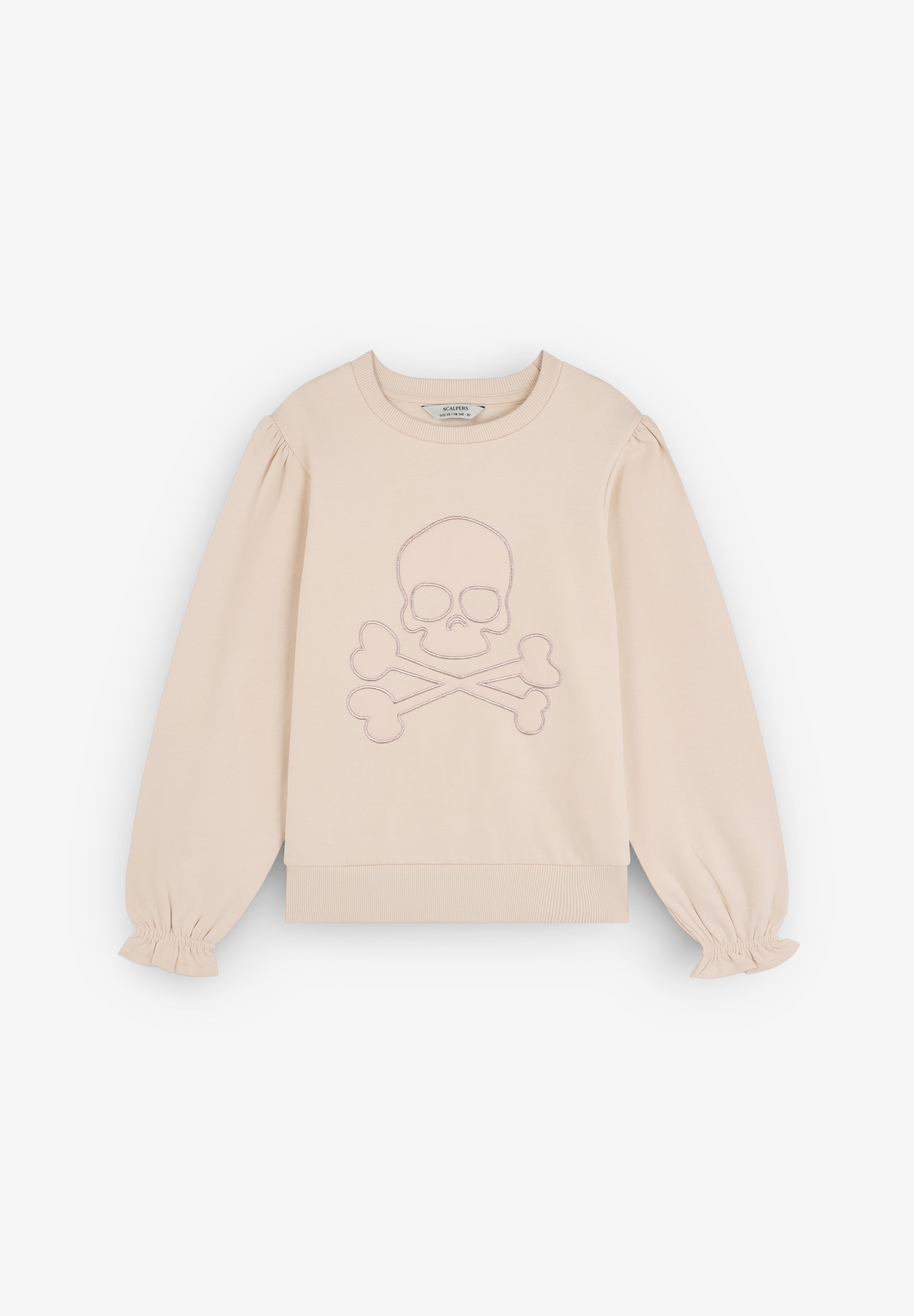 SWEATSHIRT COM SKULL BORDADA