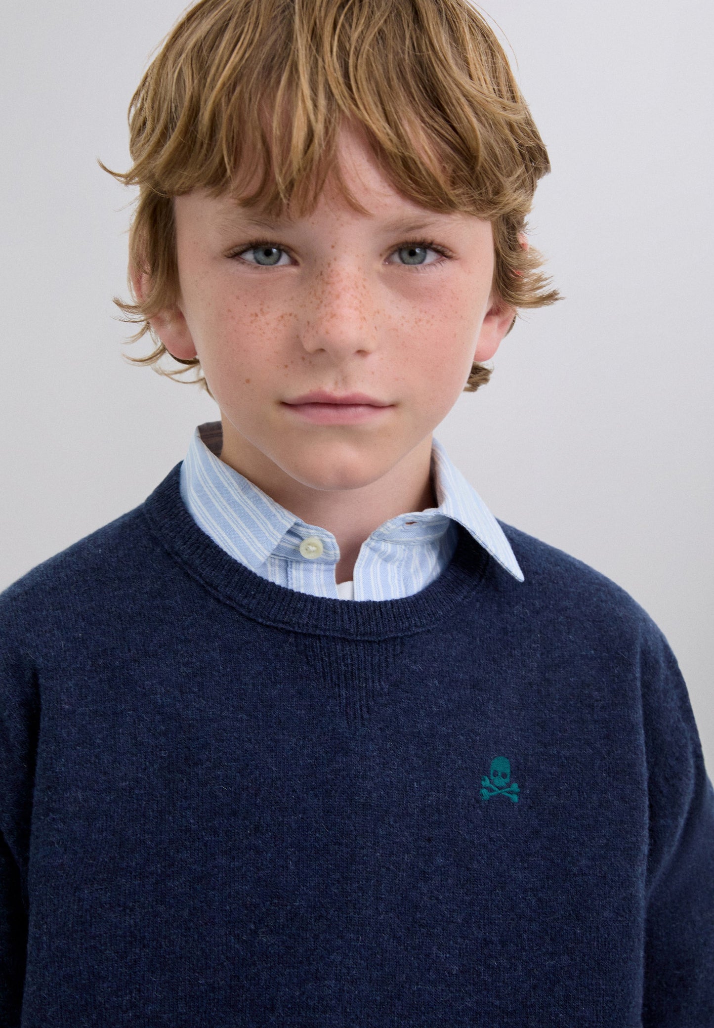 SWEATER SKULL COTOVELEIRAS