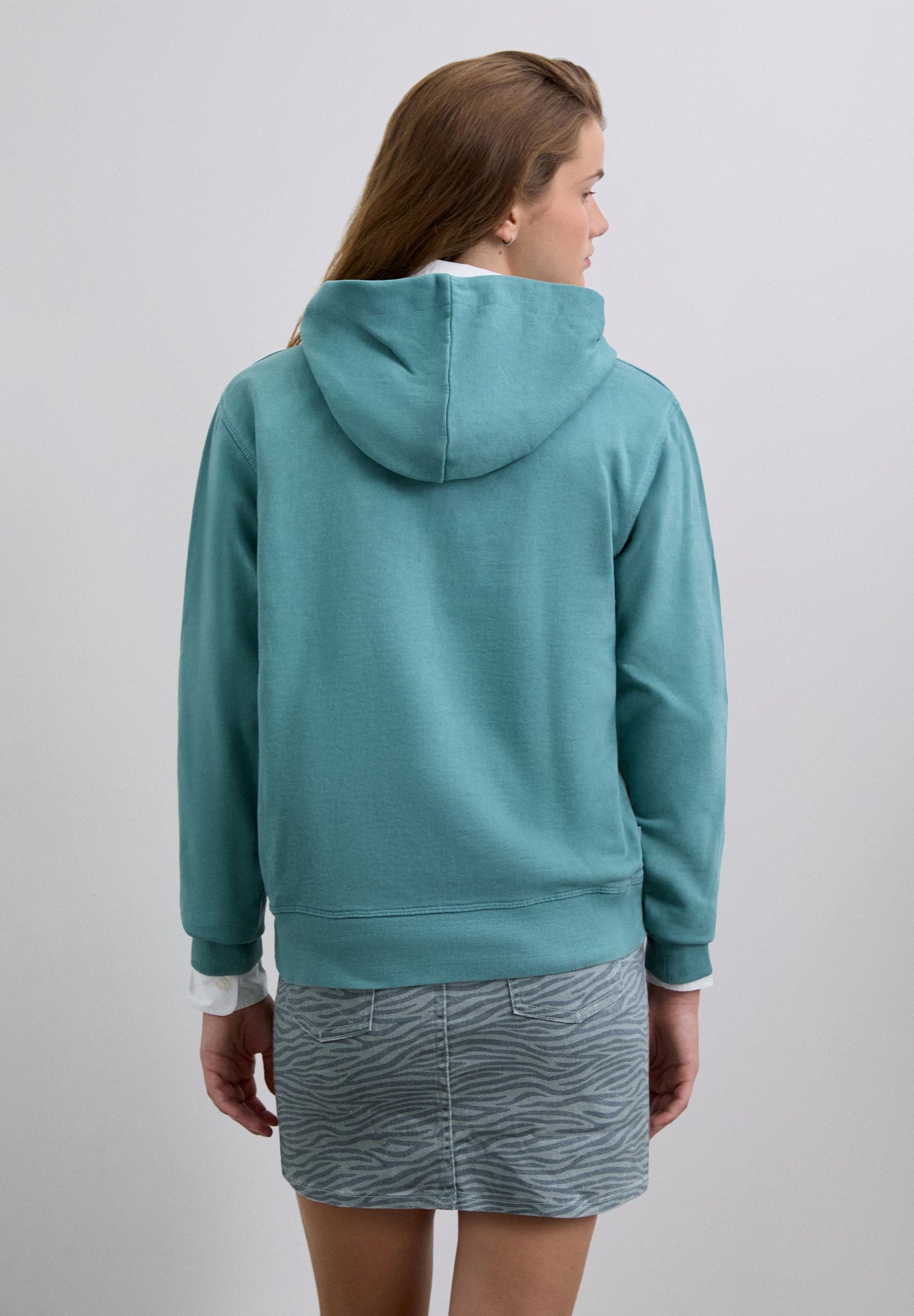 SWEATSHIRT DE CAPUZ COM SKULL