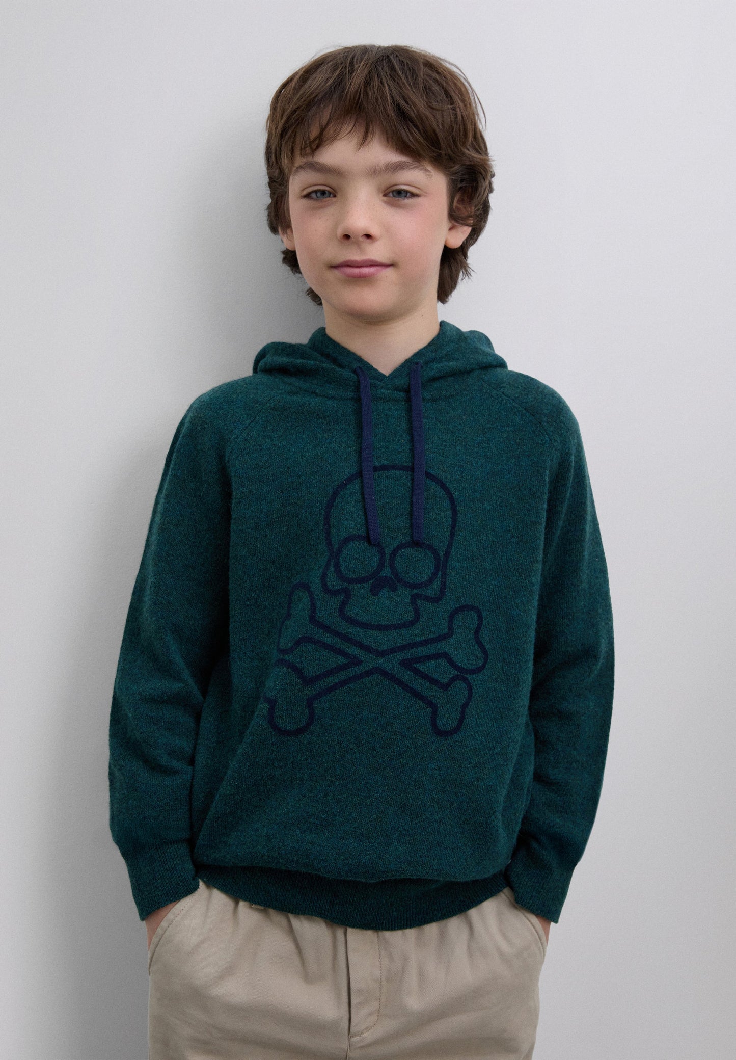 SWEATER SKULL COM CAPUZ