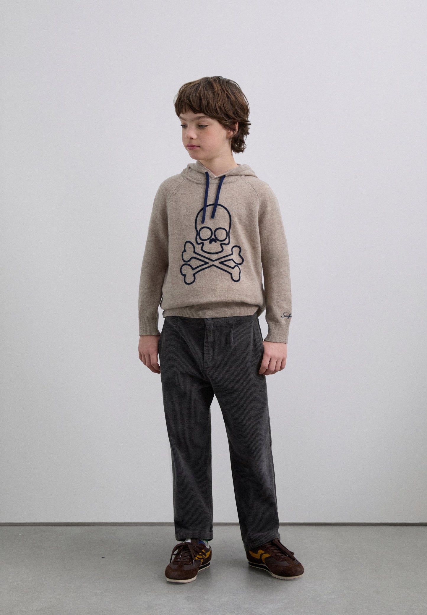 SWEATER SKULL COM CAPUZ