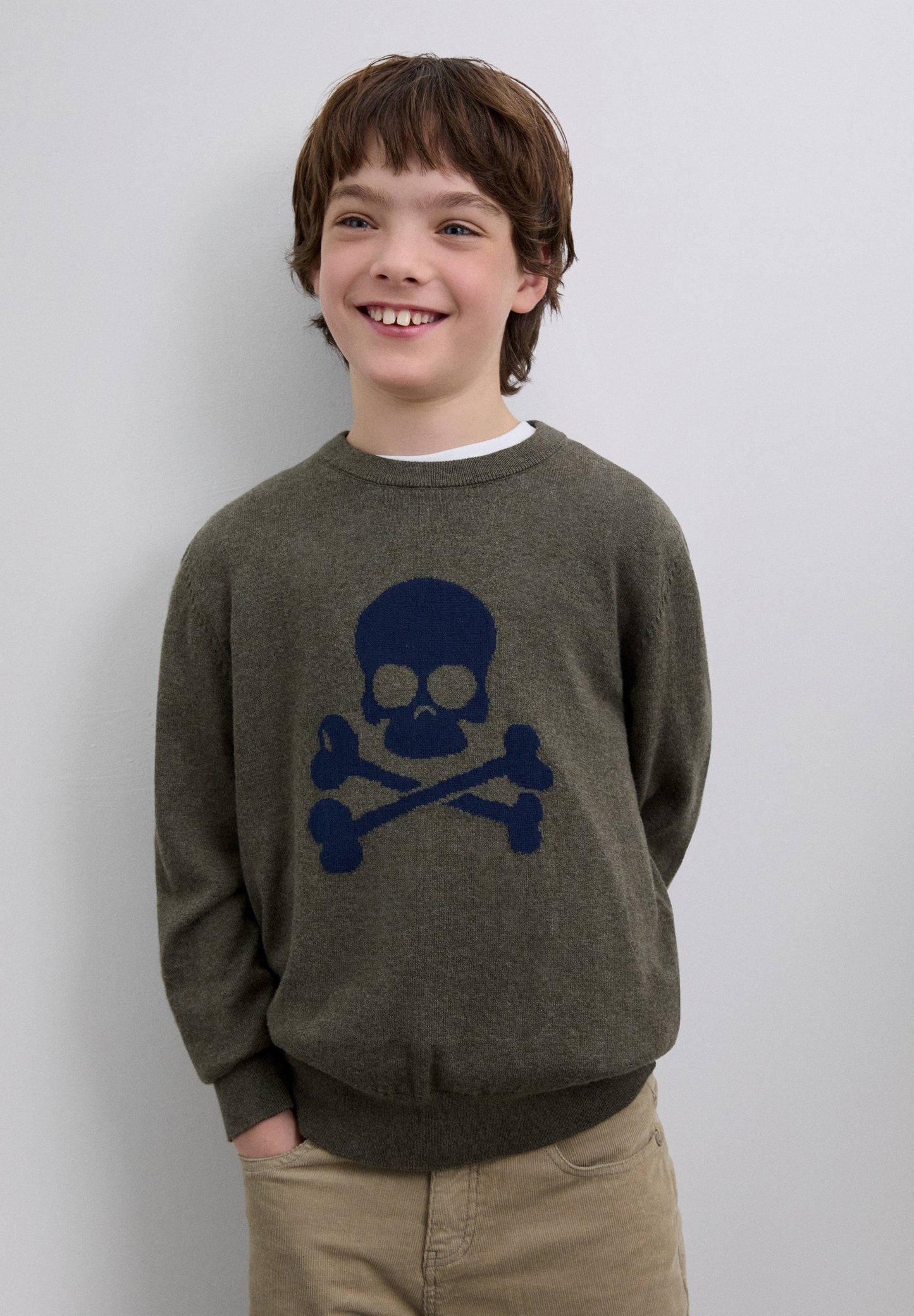 SWEATER COM SKULL