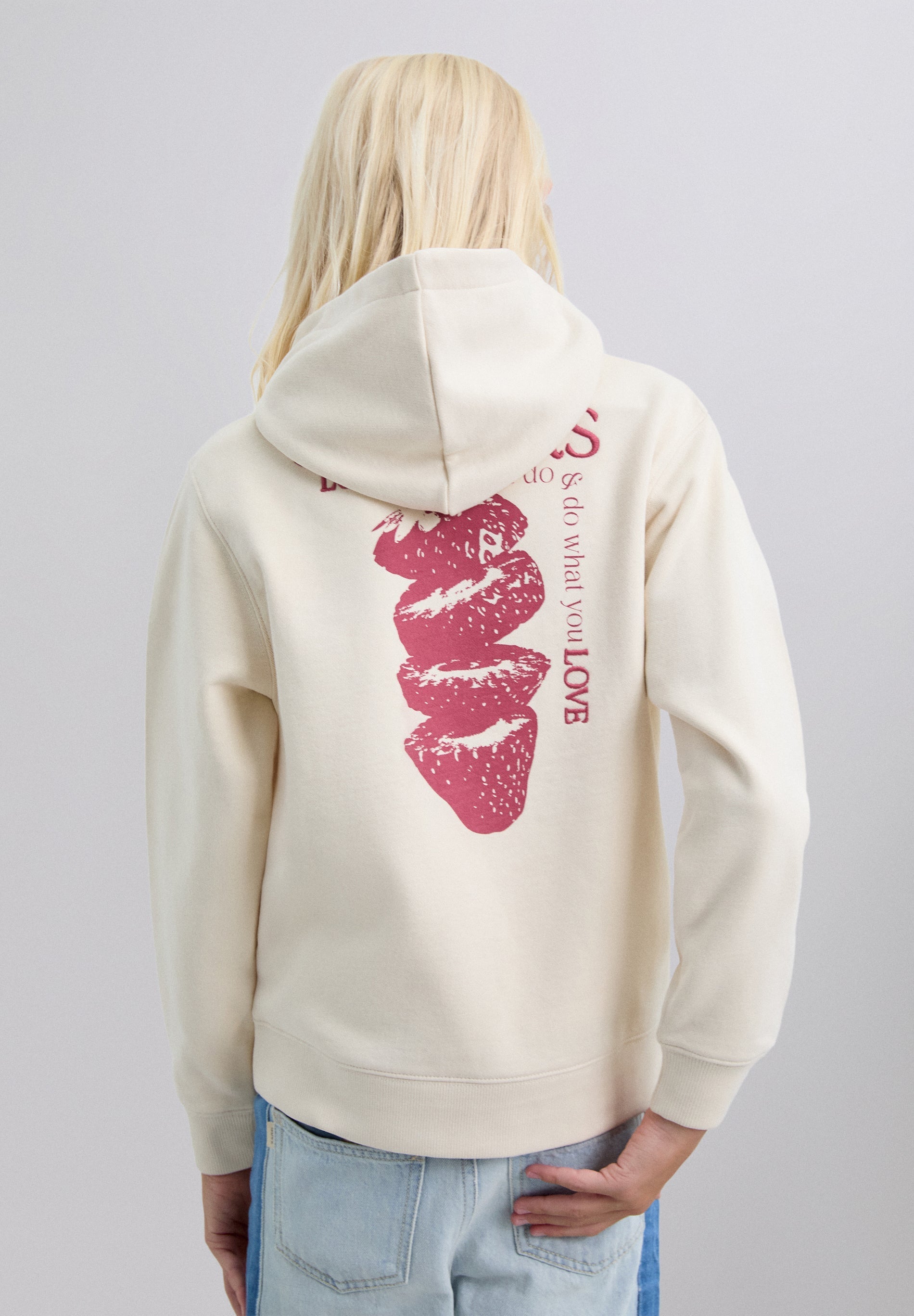 SCSTRAWBERRYHOODIE GIRLS