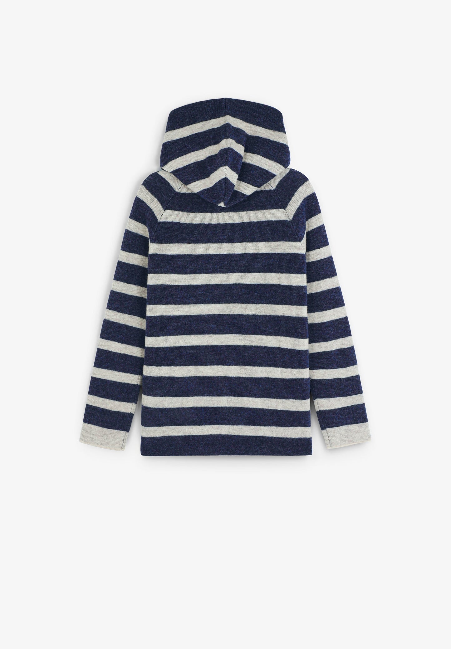 SWEATER DE MALHA ÀS RISCAS COM SKULL