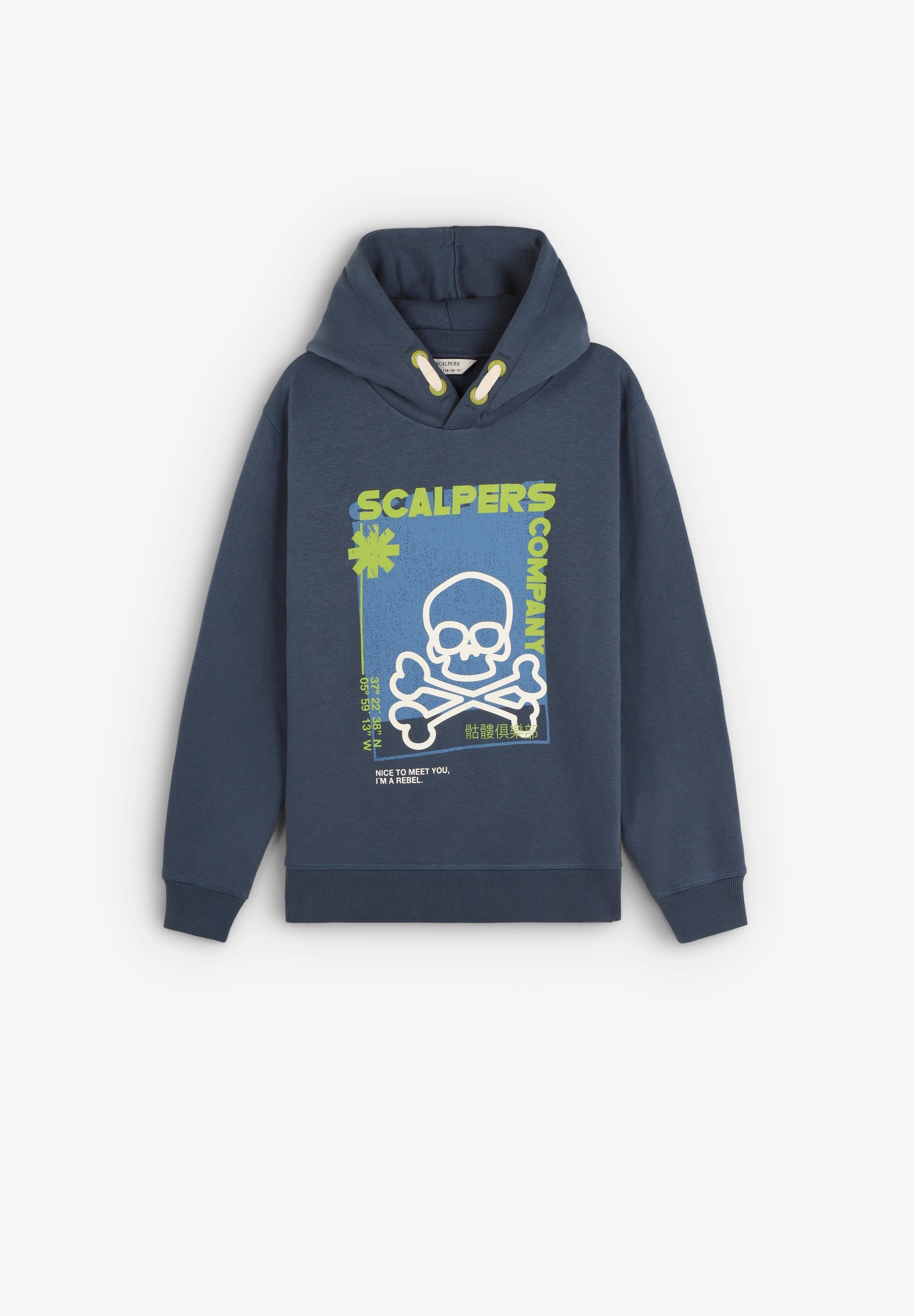 SWEATSHIRT COM CAPUZ E PADRÃO