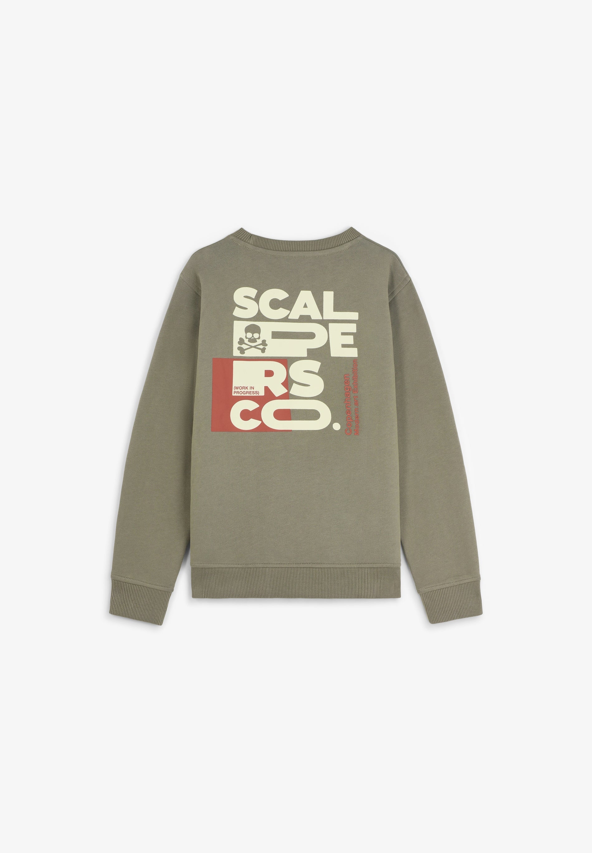 SWEATSHIRT COM PADRÃO DE LOGÓTIPO