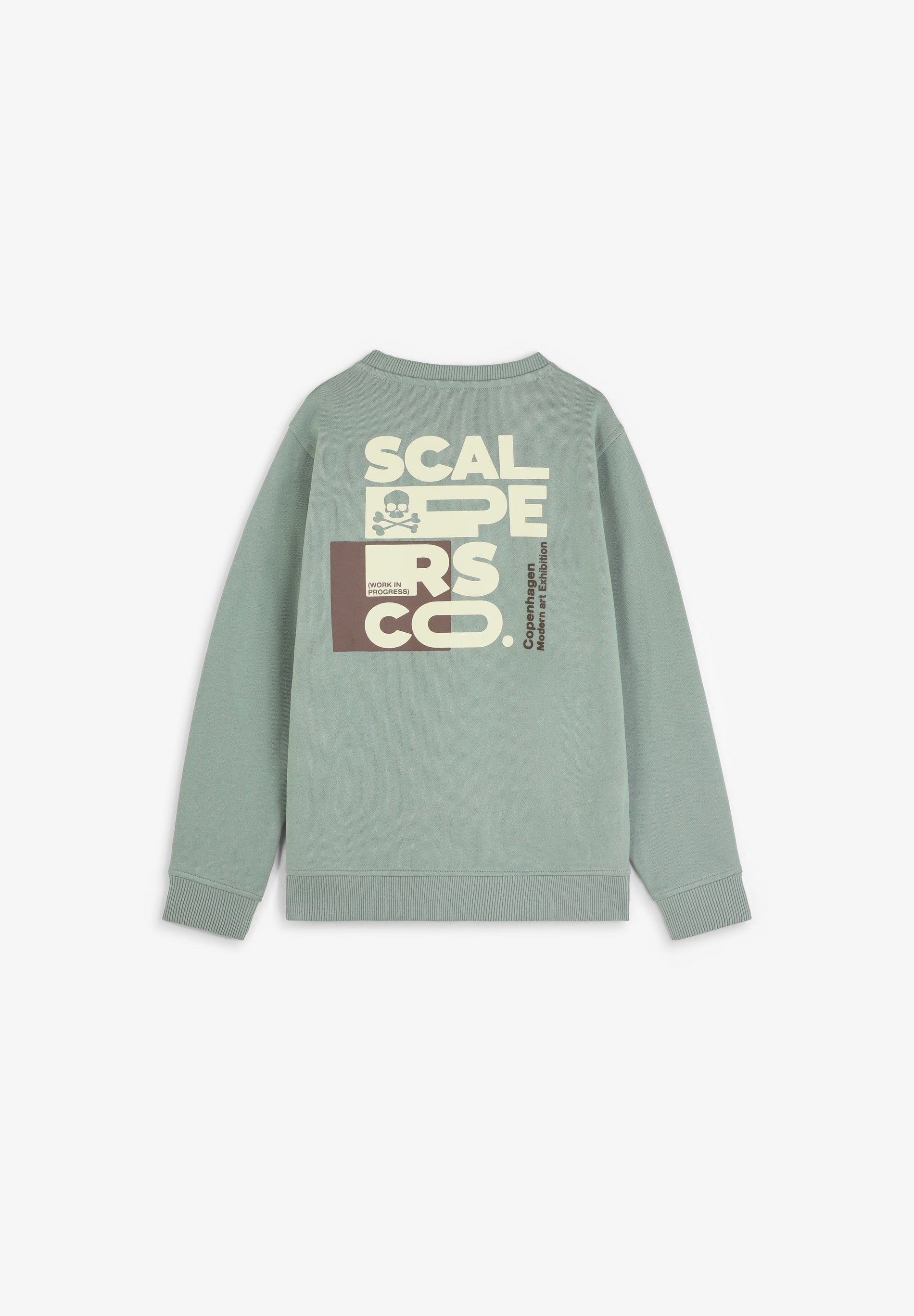 SWEATSHIRT COM PADRÃO DE LOGÓTIPO