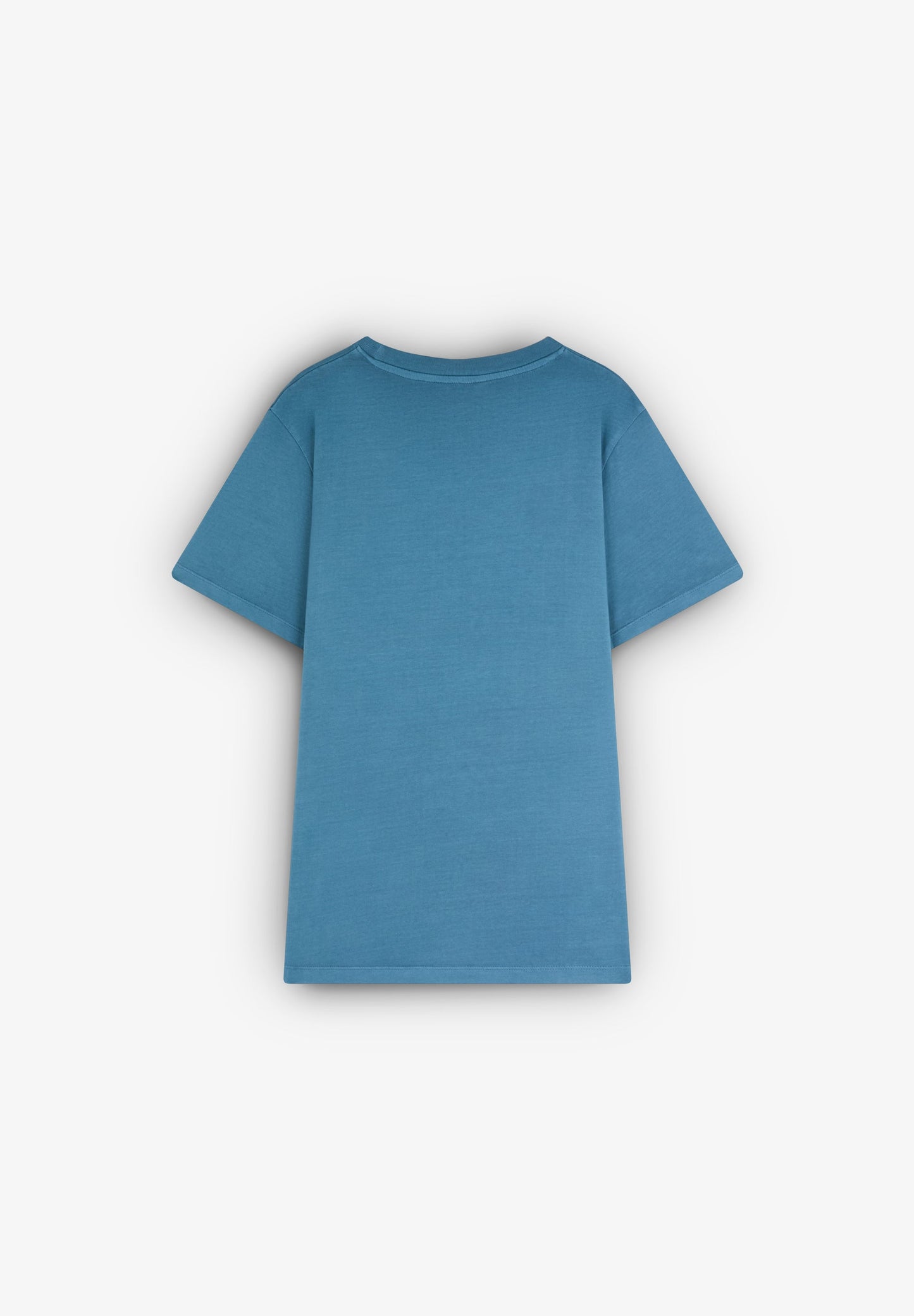 T-SHIRT COM SKULL BORDADA NO TOM