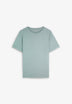 T-SHIRT COM SKULL BORDADA NO TOM