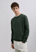 SWEATER EM CAXEMIRA E ALGODÃO