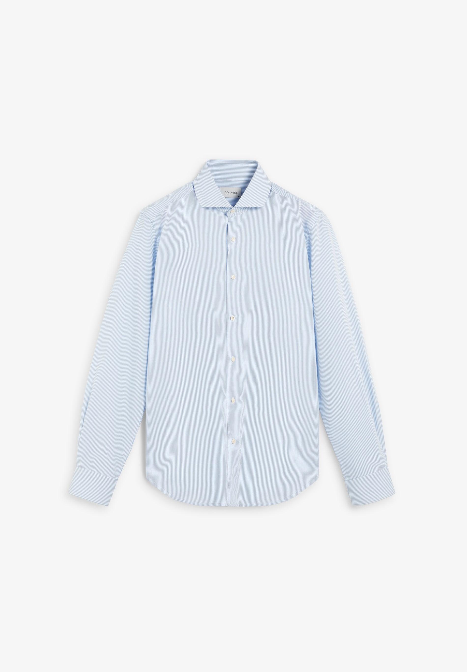 CAMISA ÀS RISCAS EM ALGODÃO