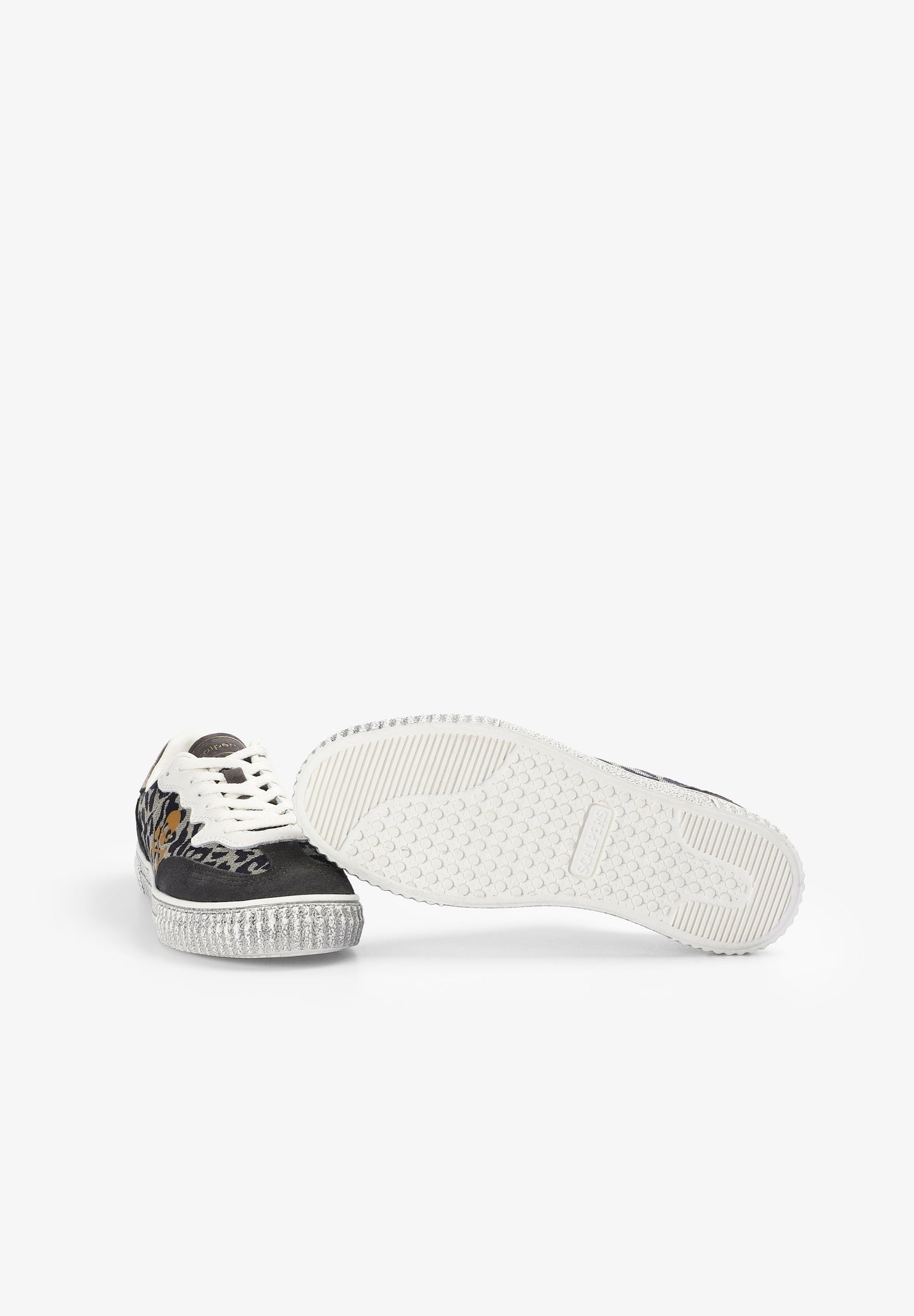 SAPATILHAS COM SKULL E ESTAMPADO ANIMAL
