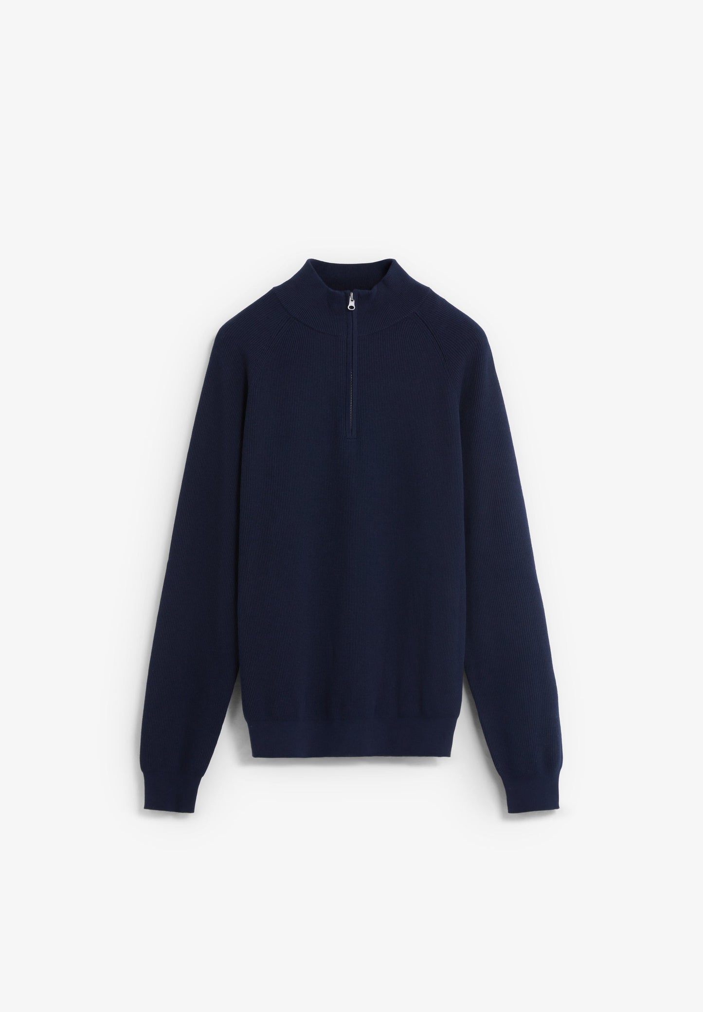 SWEATER DE MALHA DECOTE REDONDO COM ZIP