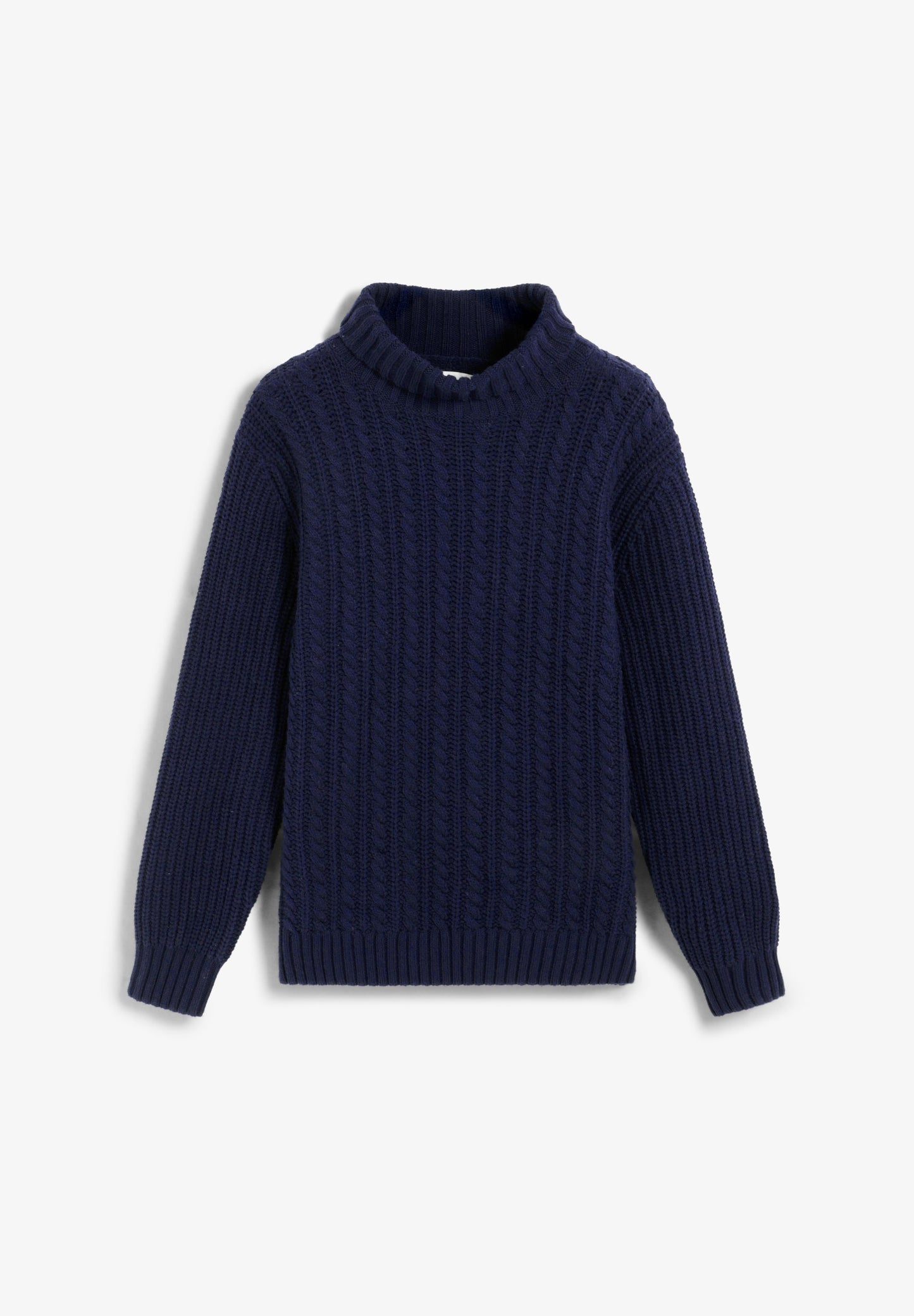 SWEATER GOLA ALTA ENTRANÇADO