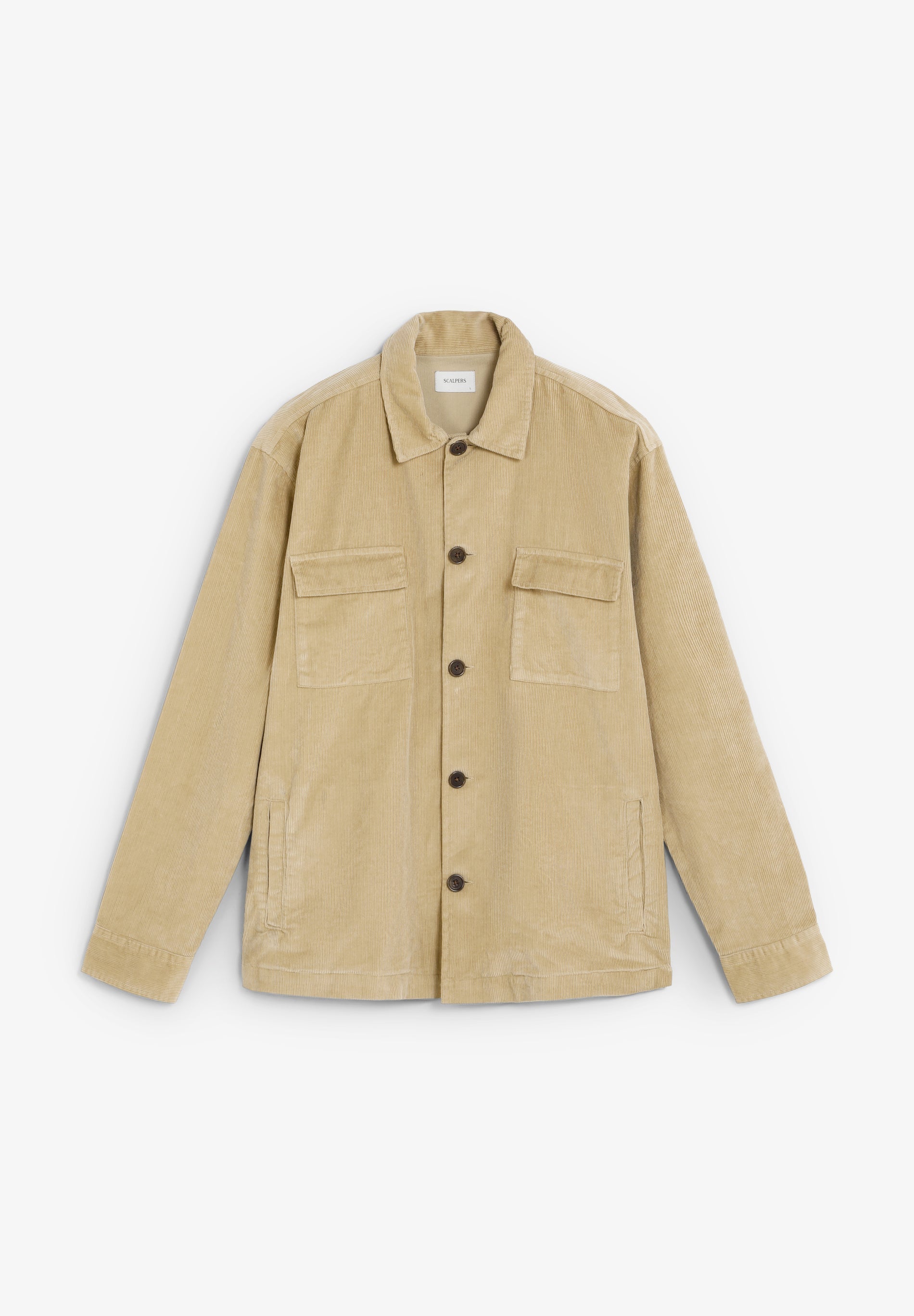 SCPOCKETS CORD OVERSHIRT