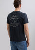 T-SHIRT COM PADRÃO LOUNGE BAR