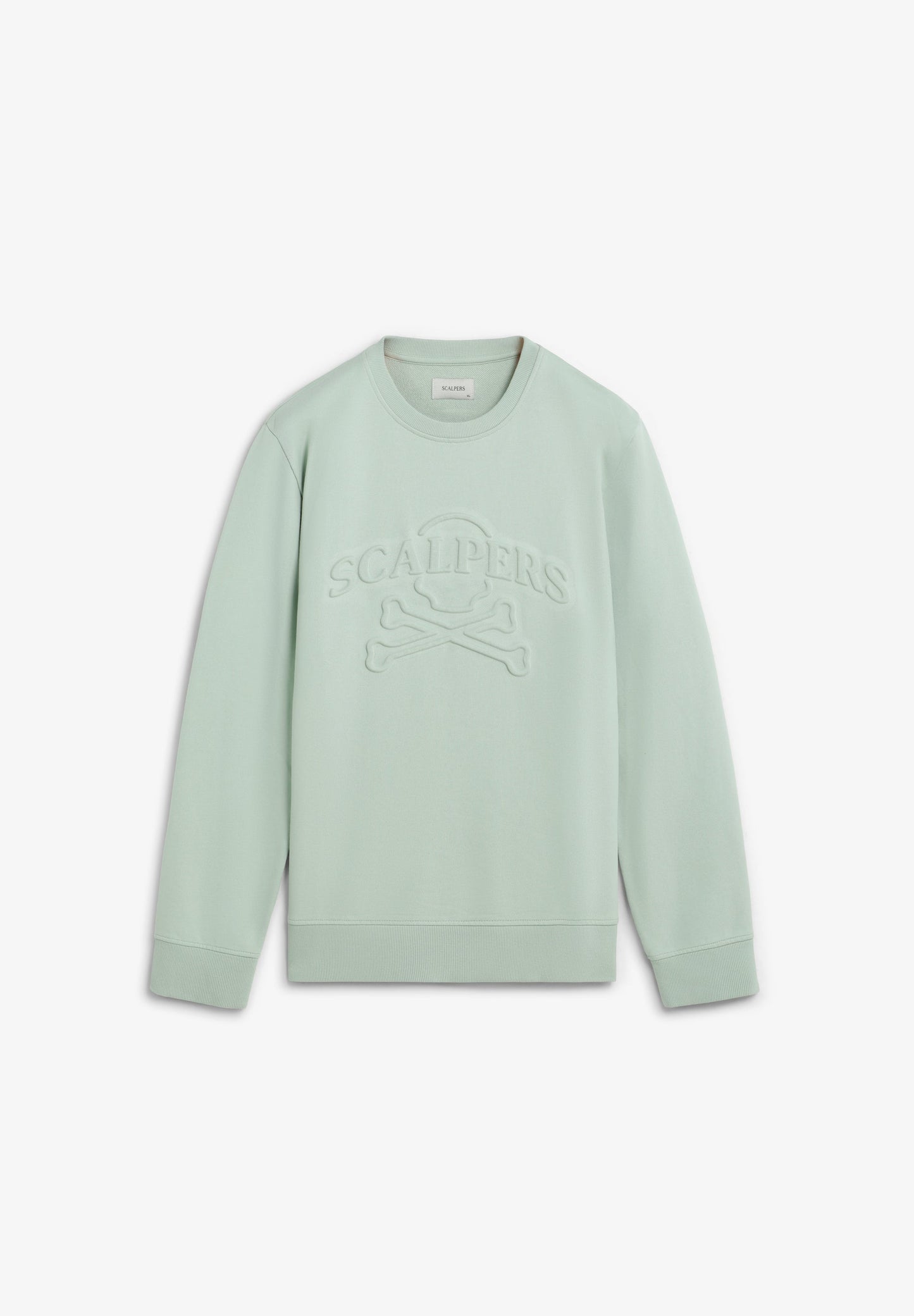 SWEATSHIRT COM LOGÓTIPO EM RELEVO