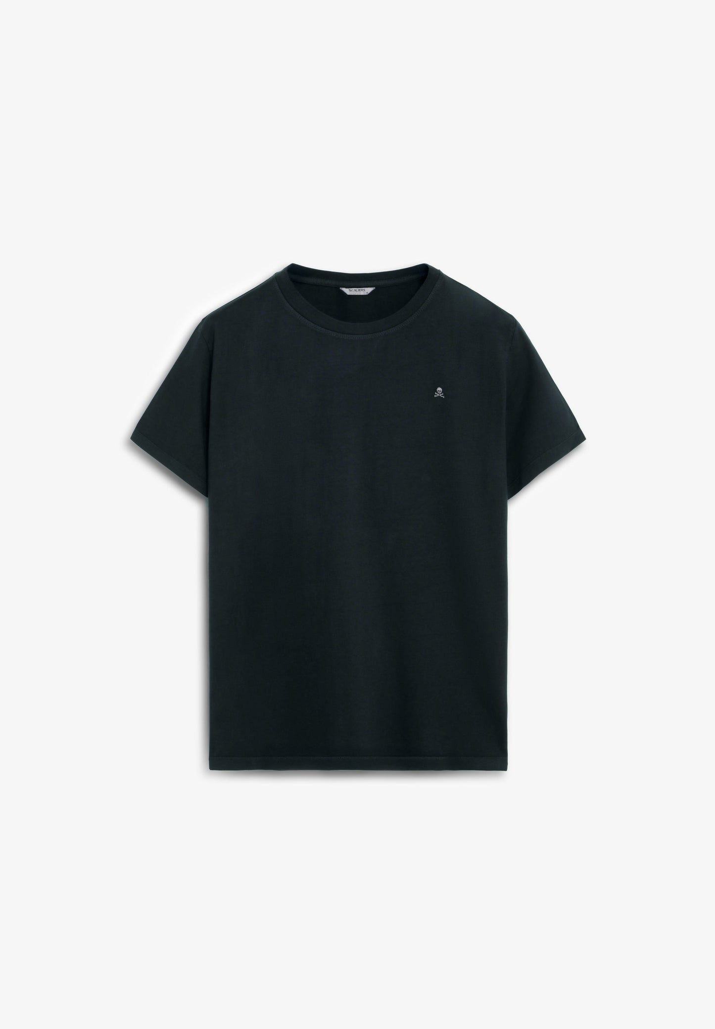 T-SHIRT BORDADA COM EFEITO LAVADO