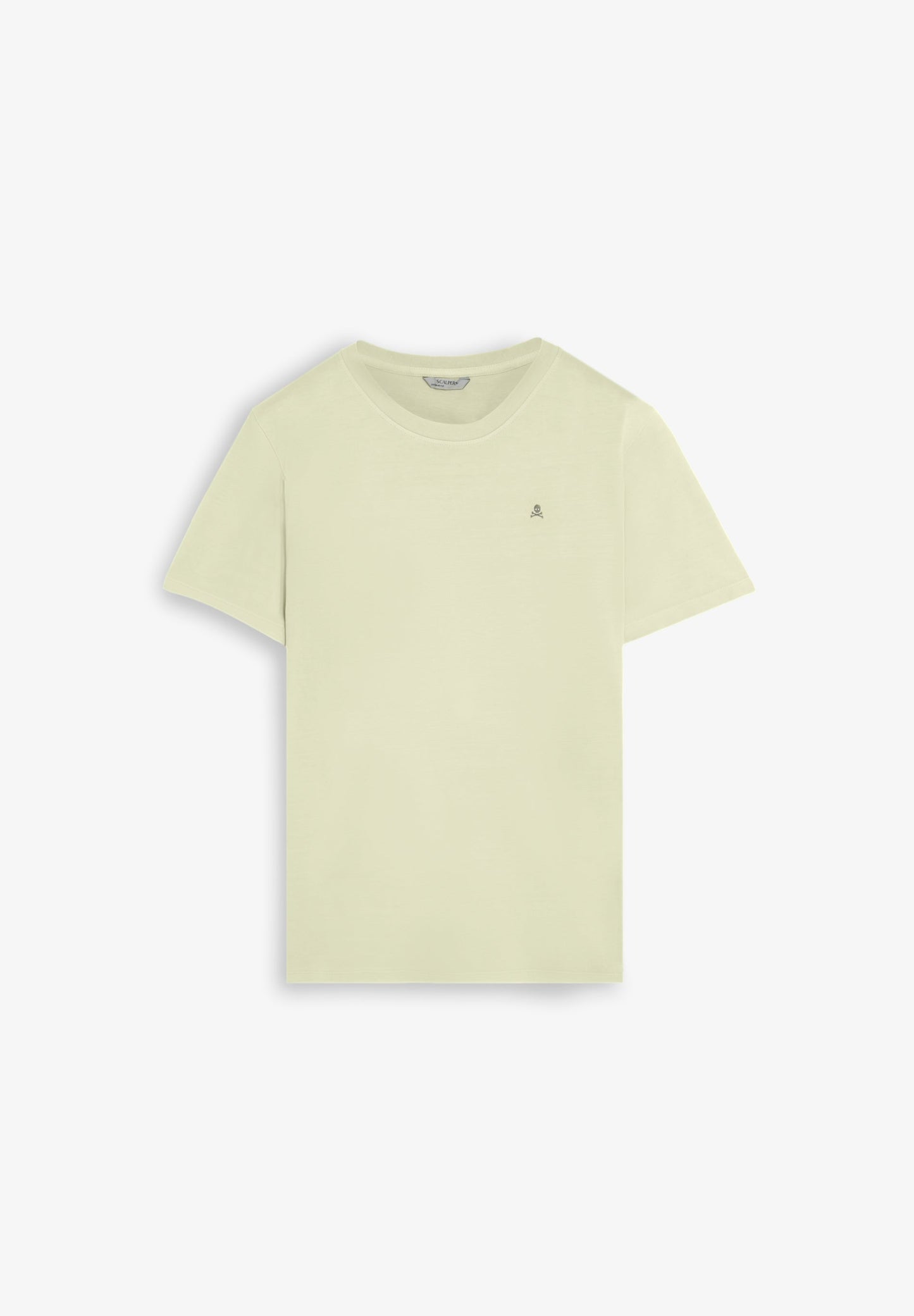 T-SHIRT BORDADA COM EFEITO LAVADO