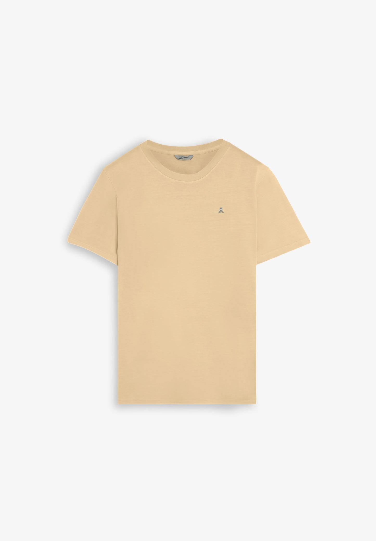 T-SHIRT BORDADA COM EFEITO LAVADO